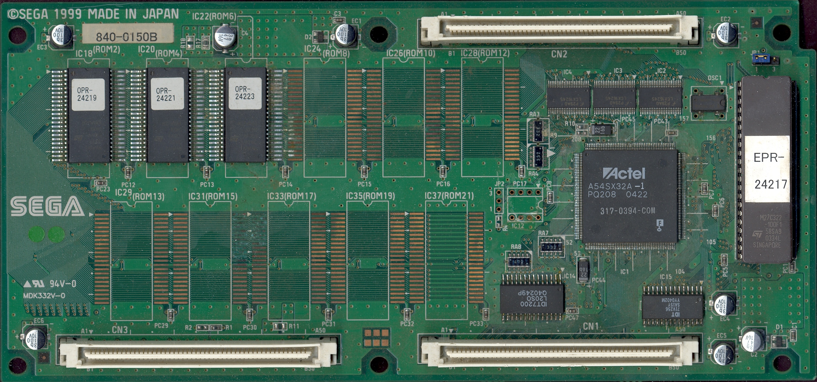 PCB component side