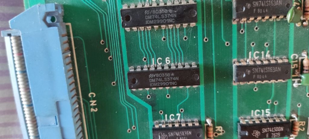 main PCB component side detail 9