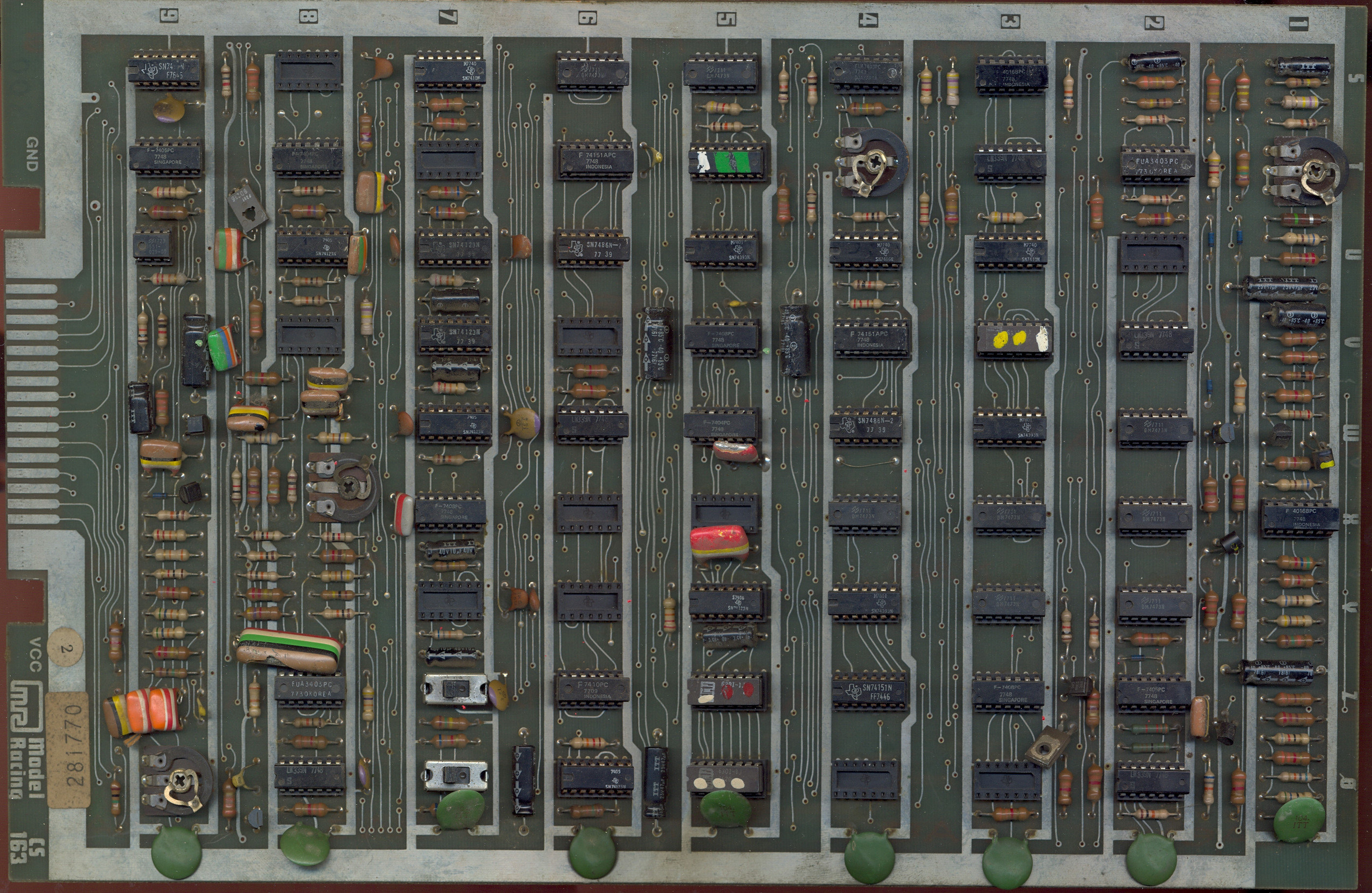 CS163 PCB component side