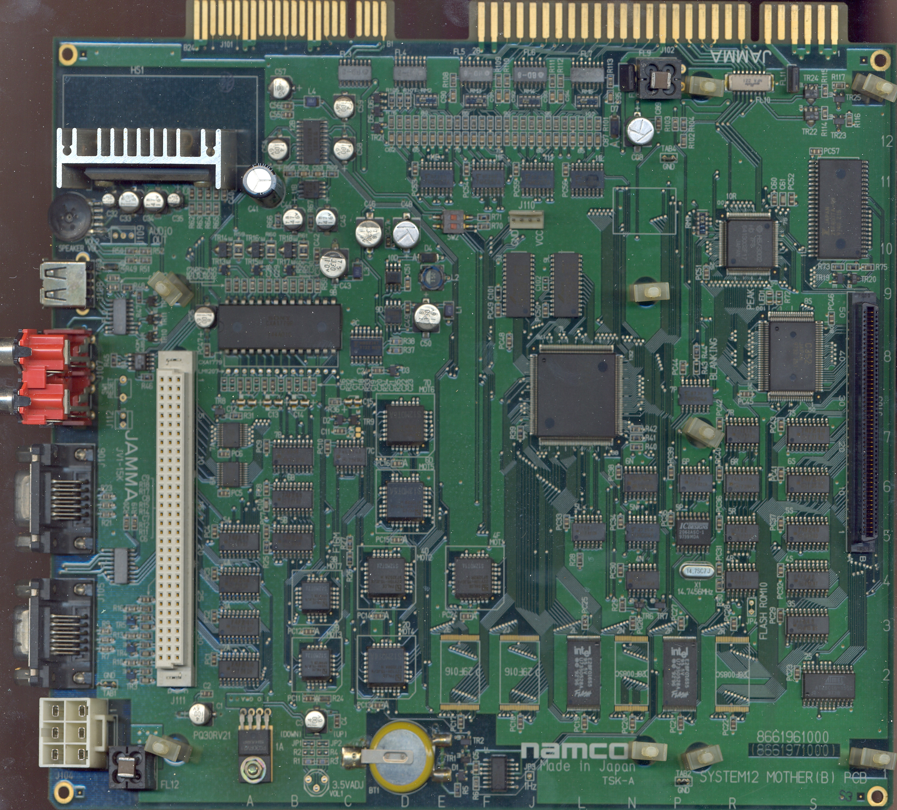 main PCB component side