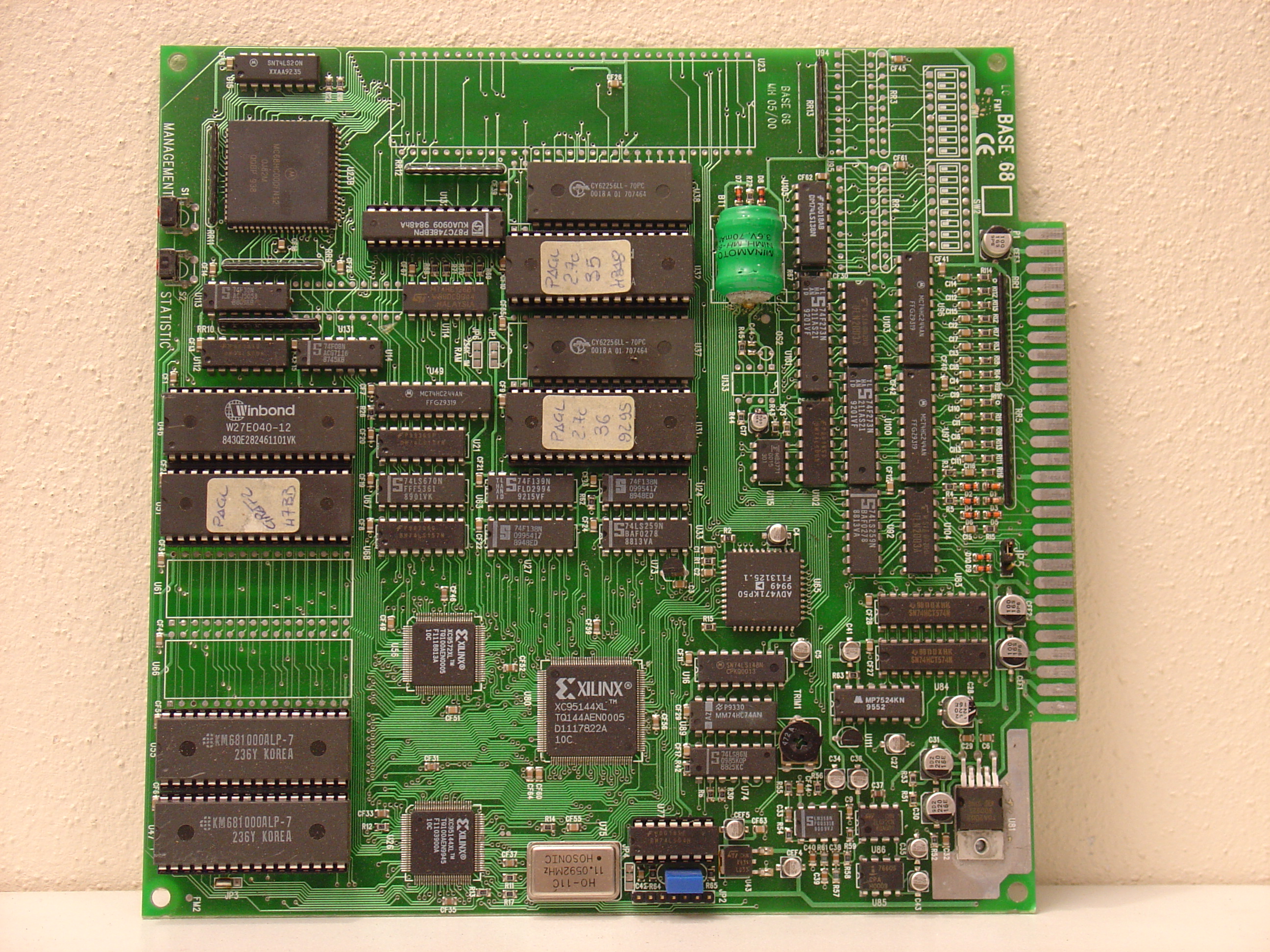 PCB component side