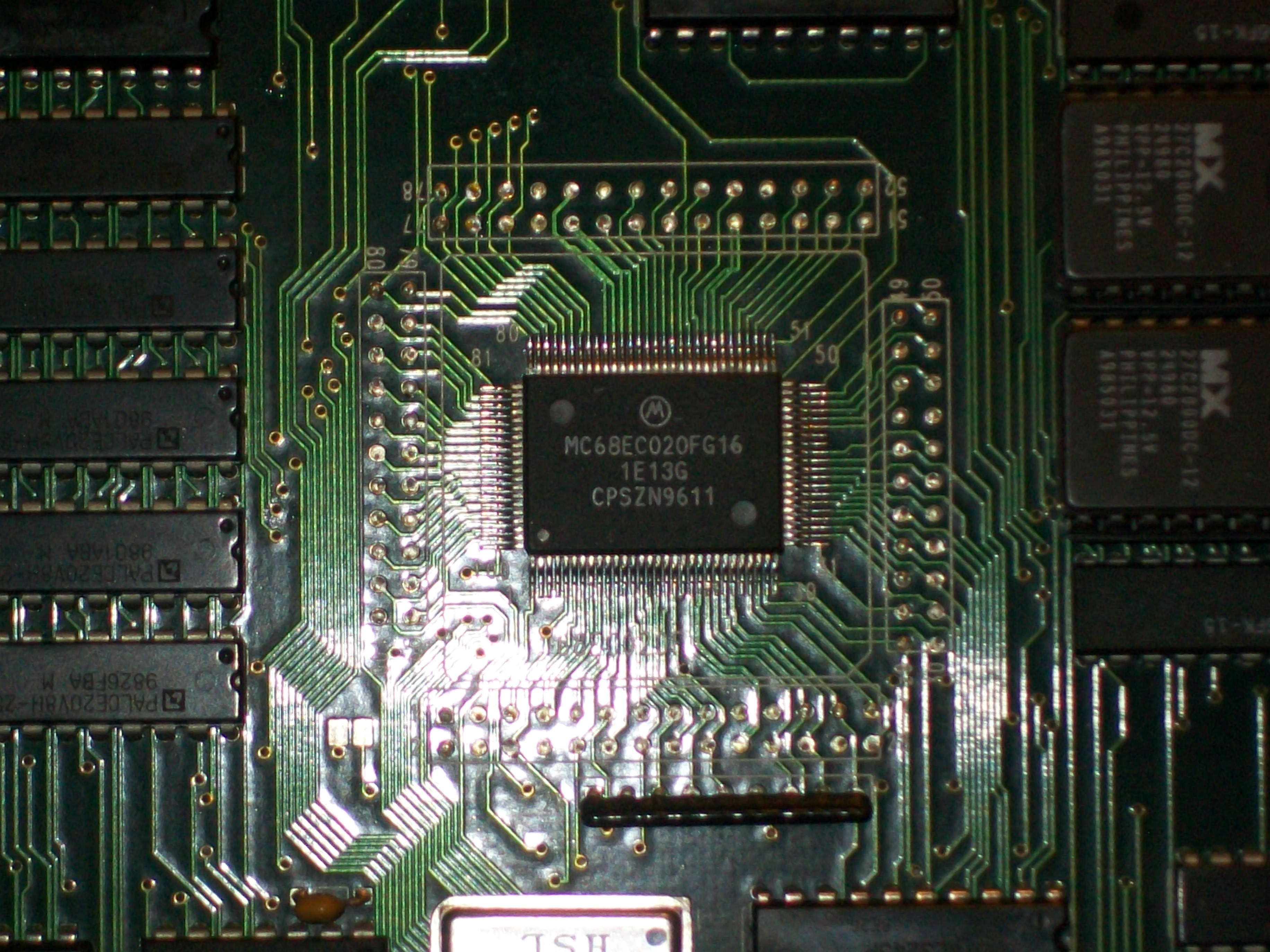 PCB component side detail 4