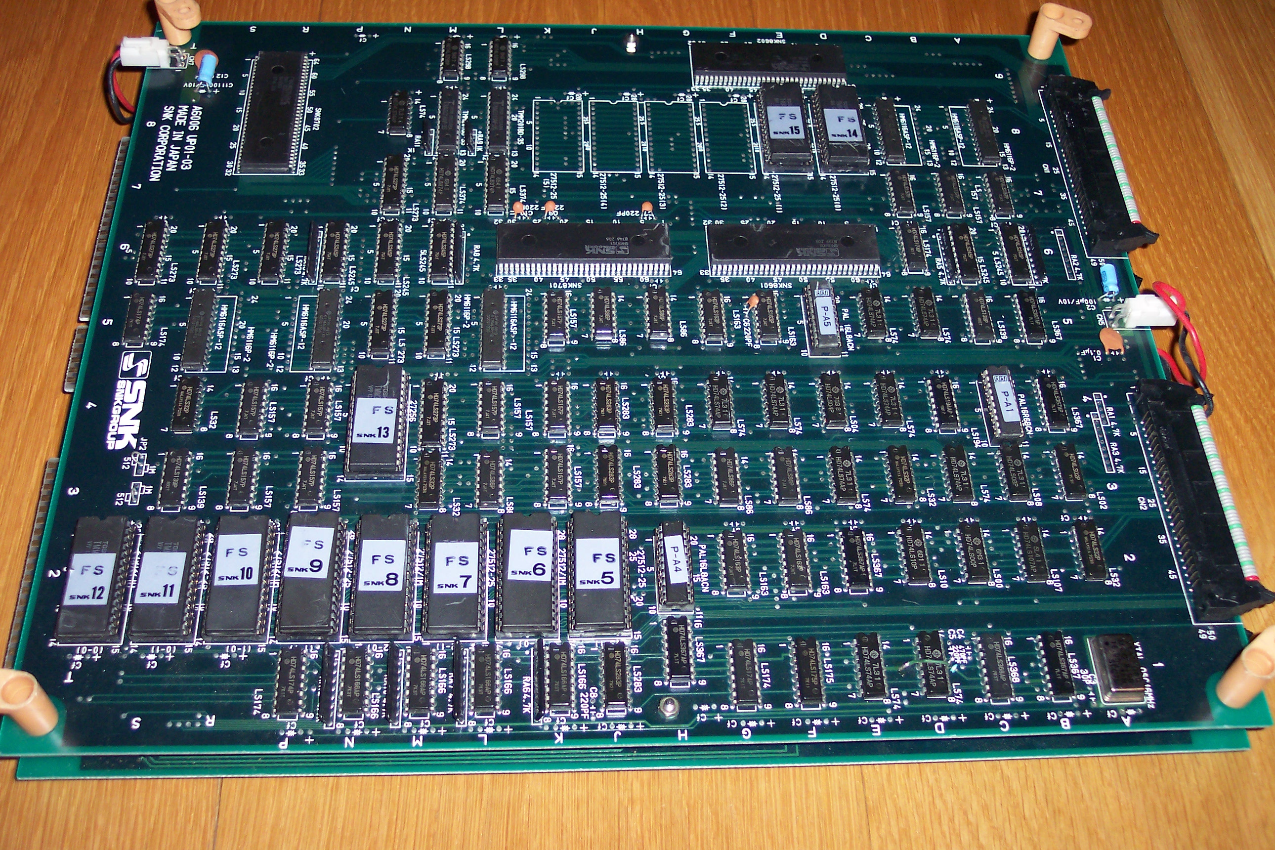 lower PCB component side