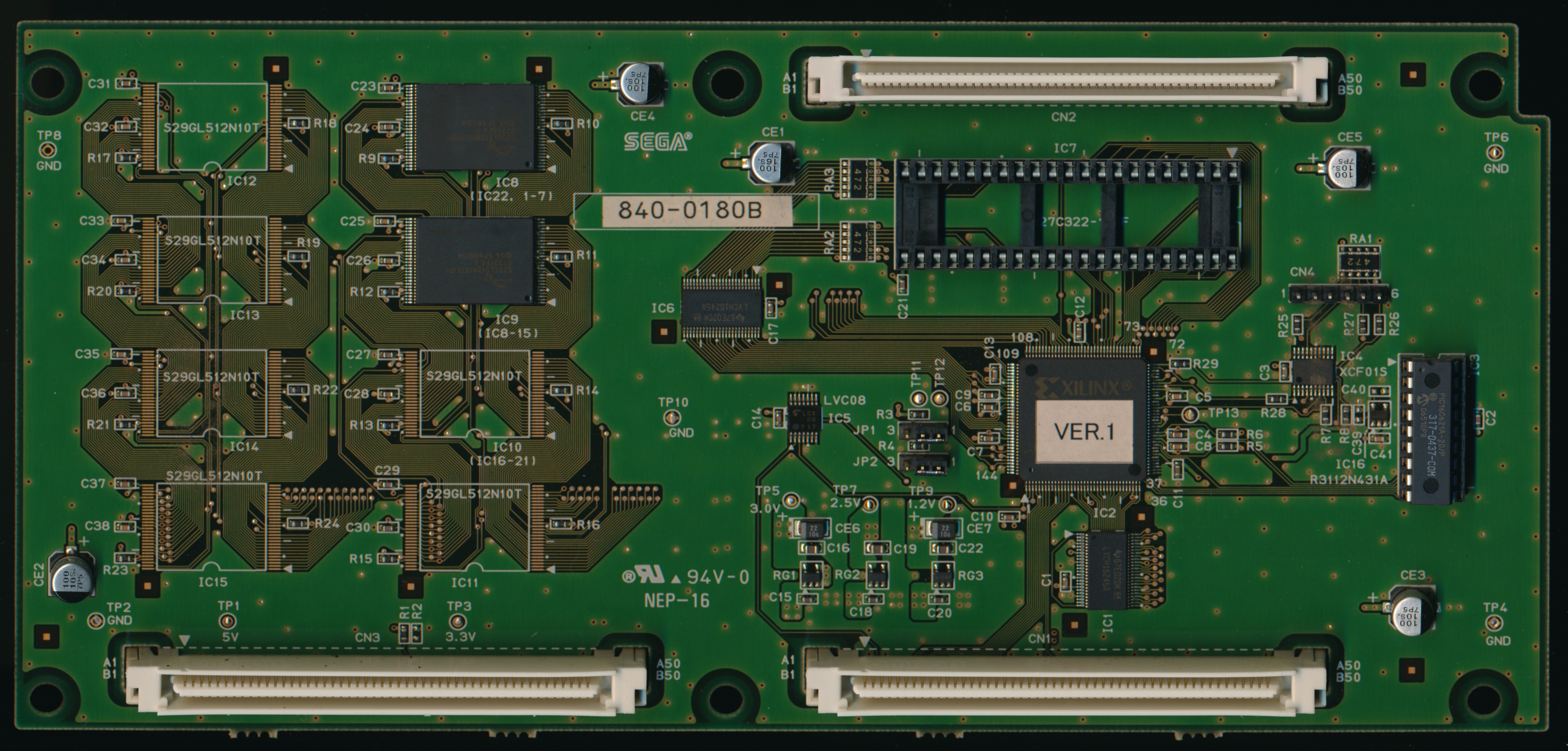 PCB component side
