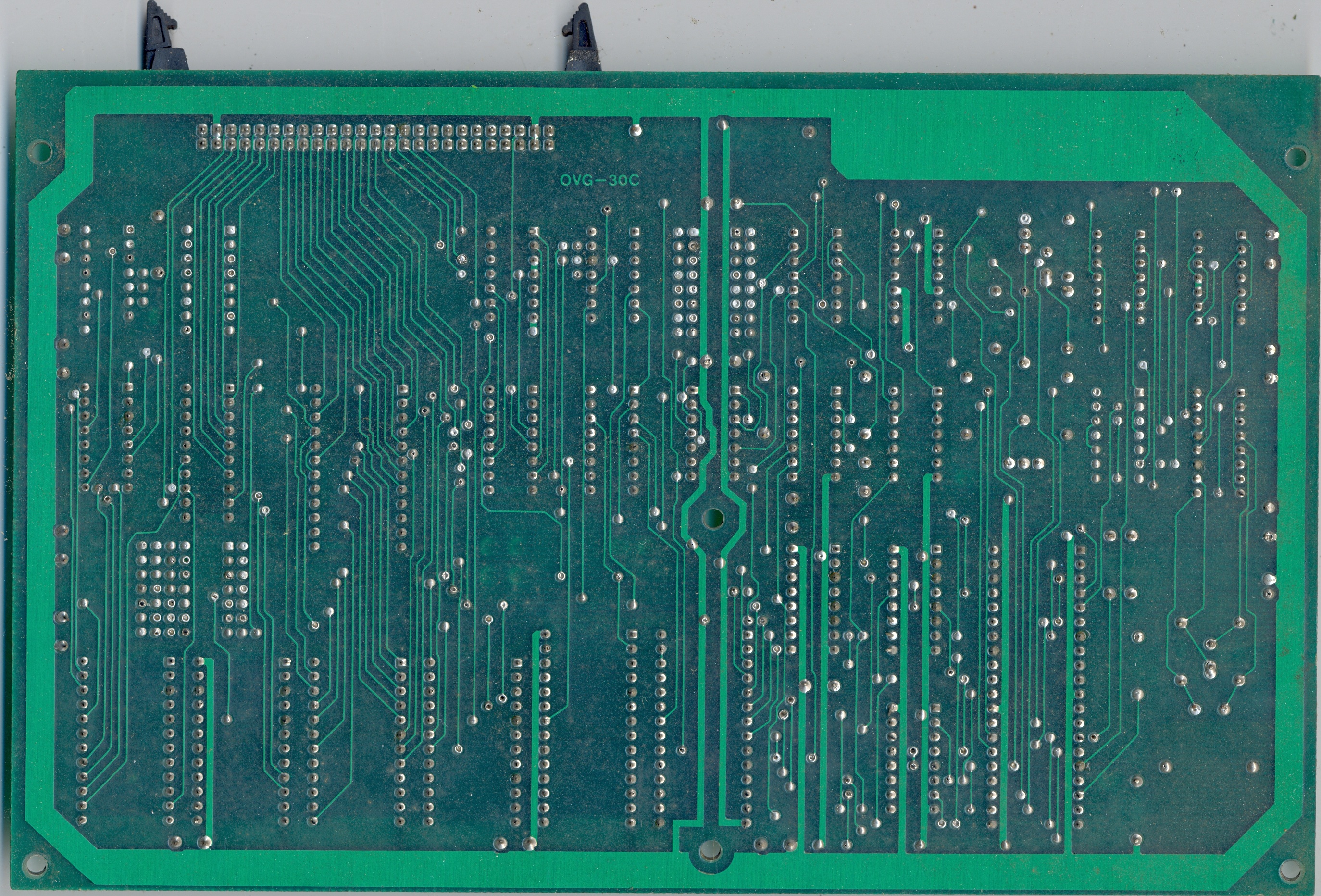 main PCB solder side