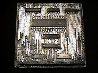 Epoxy block center uncovered