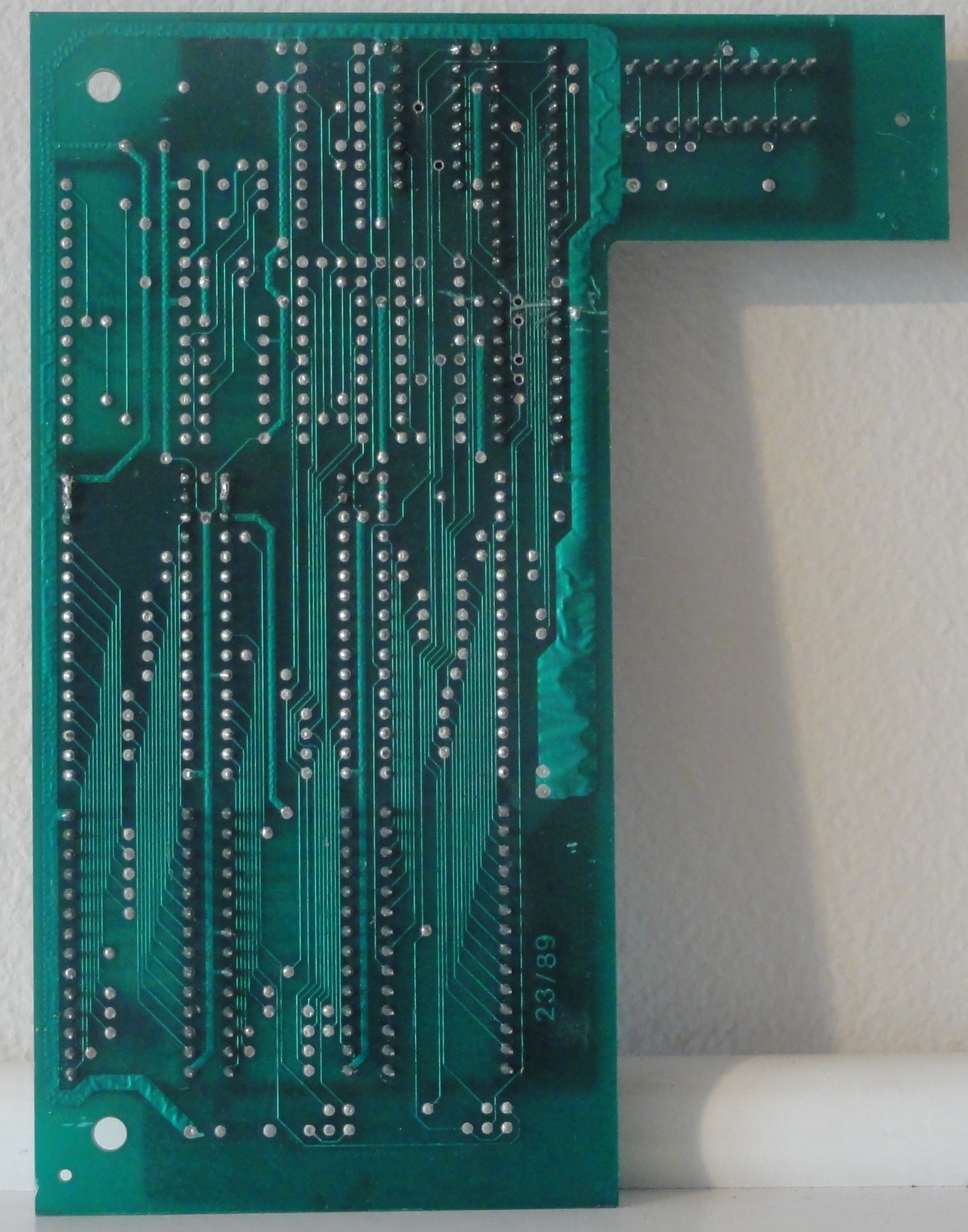 ROMs PCB solder side