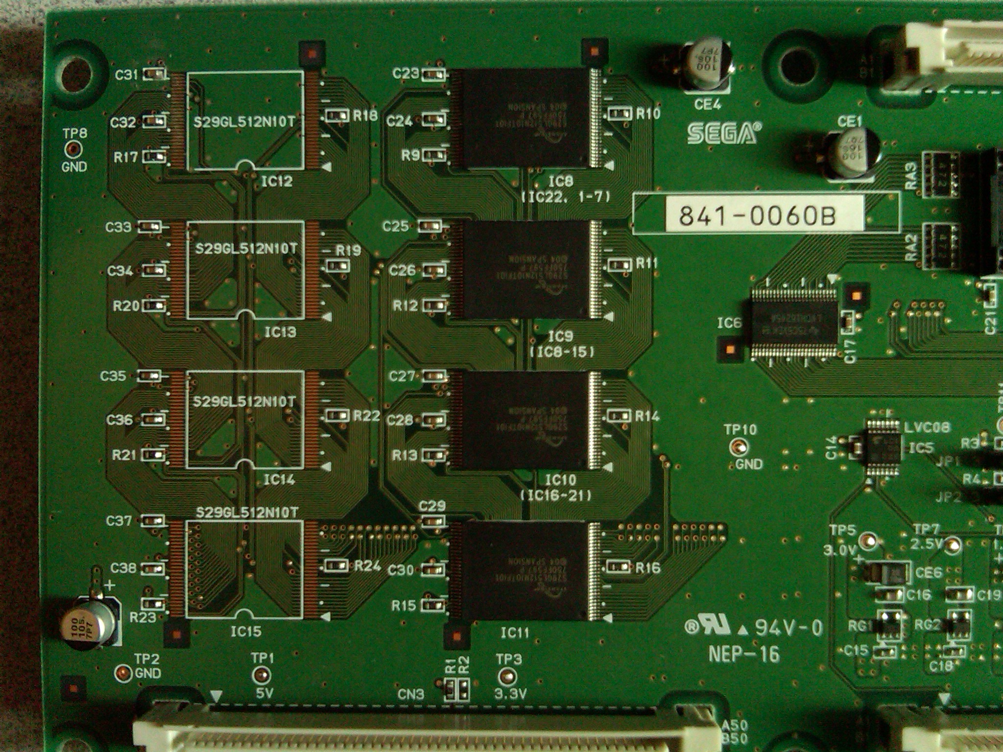 PCB component side detail 2