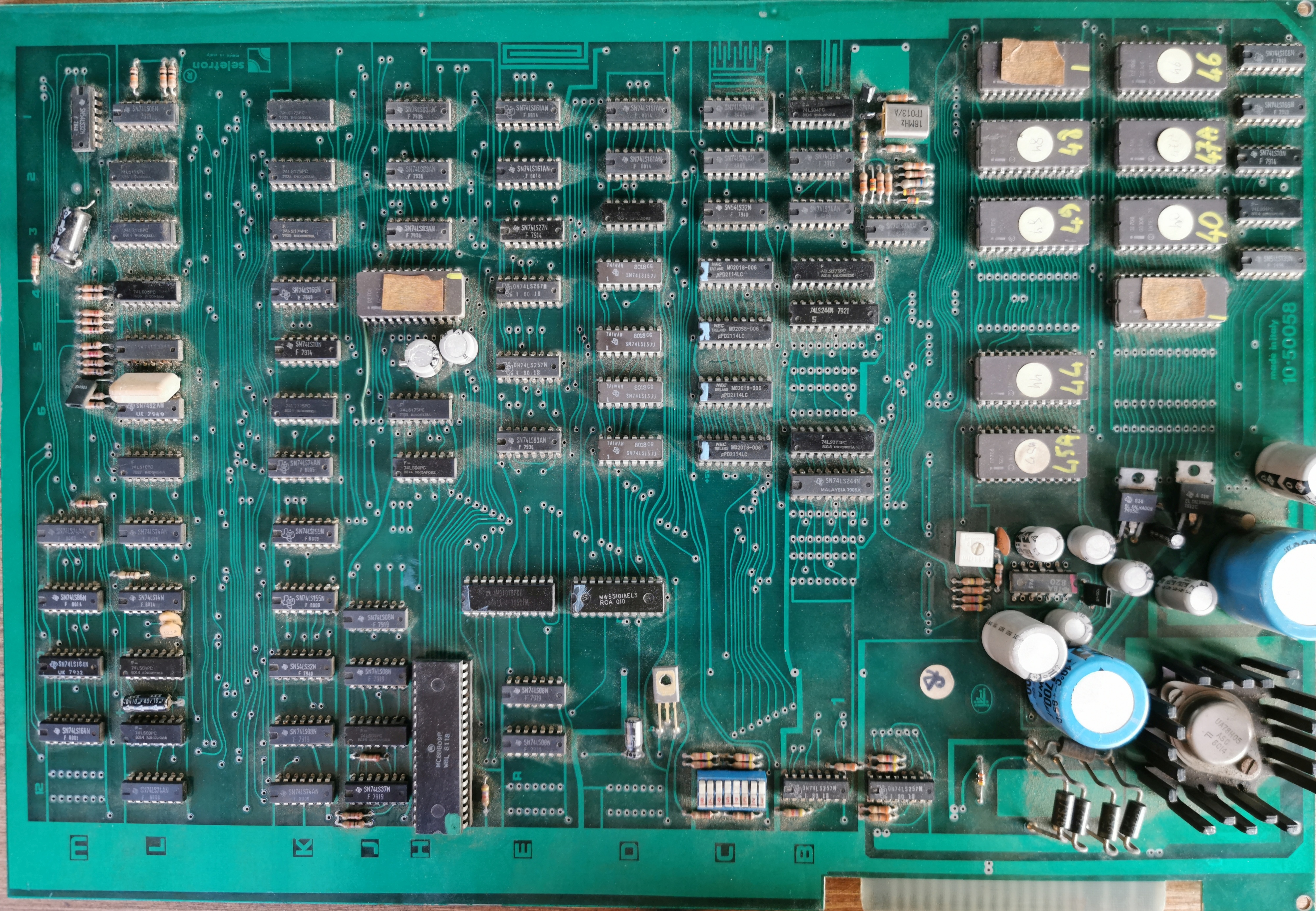 PCB component side