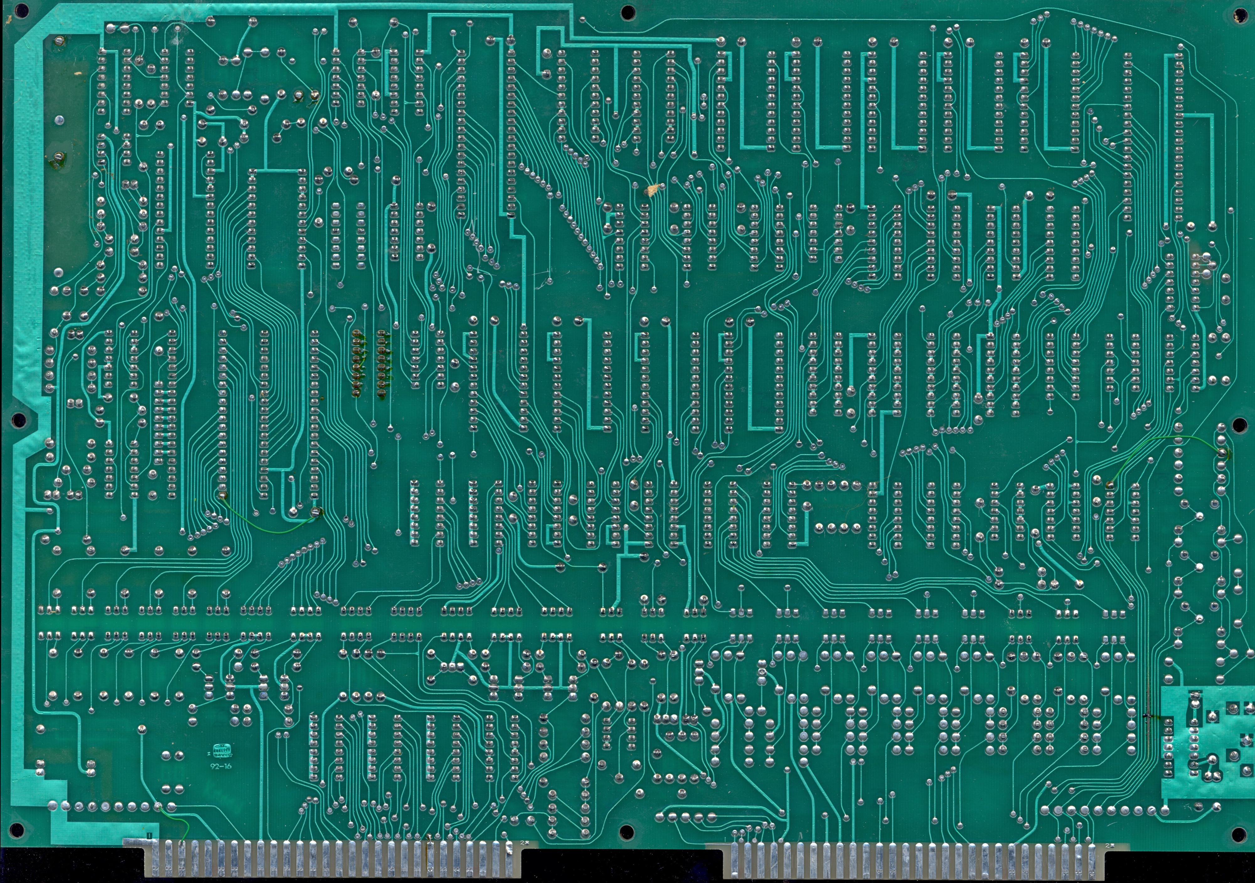 PCB solder side