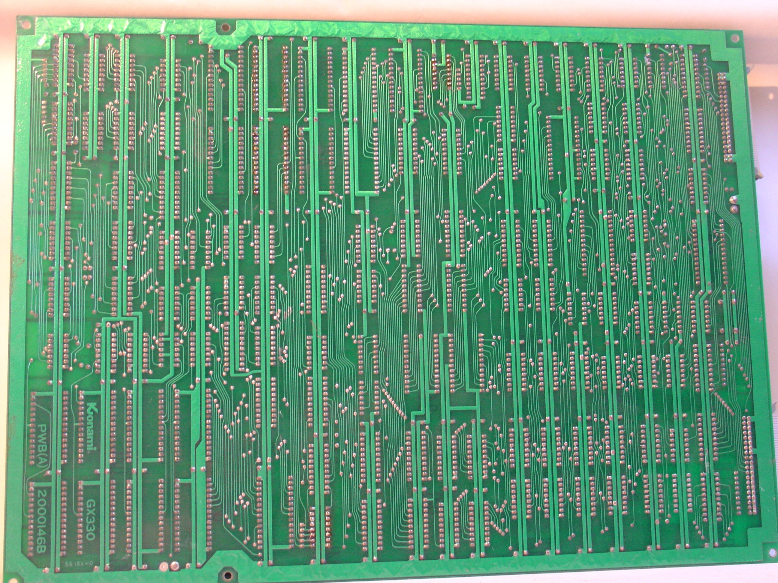 ROMs PCB solder side