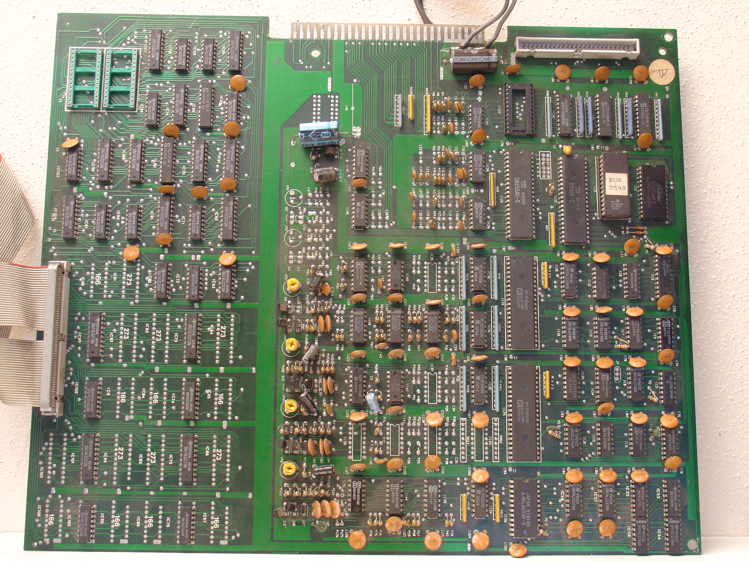 top PCB component side