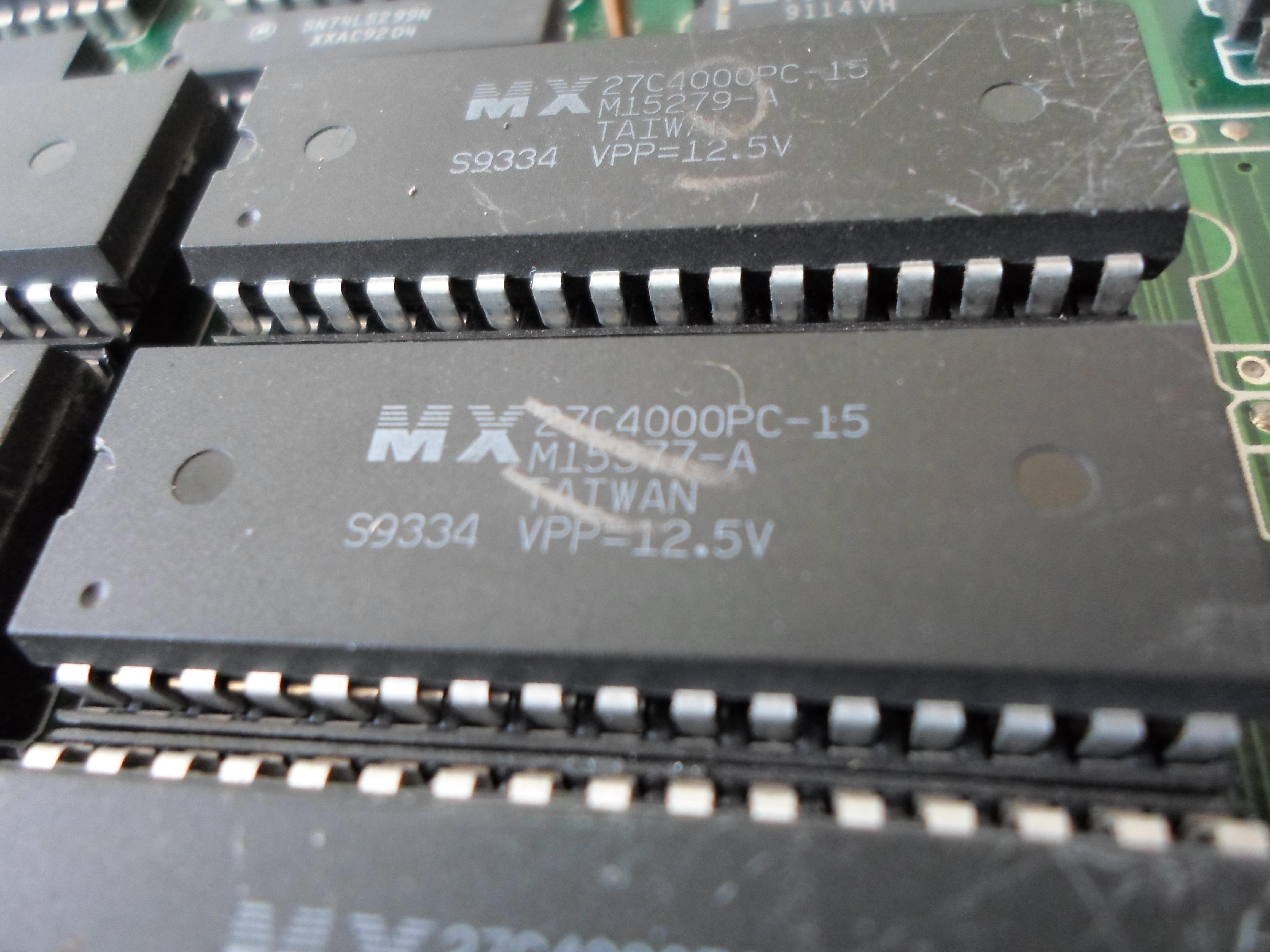 PCB component side detail