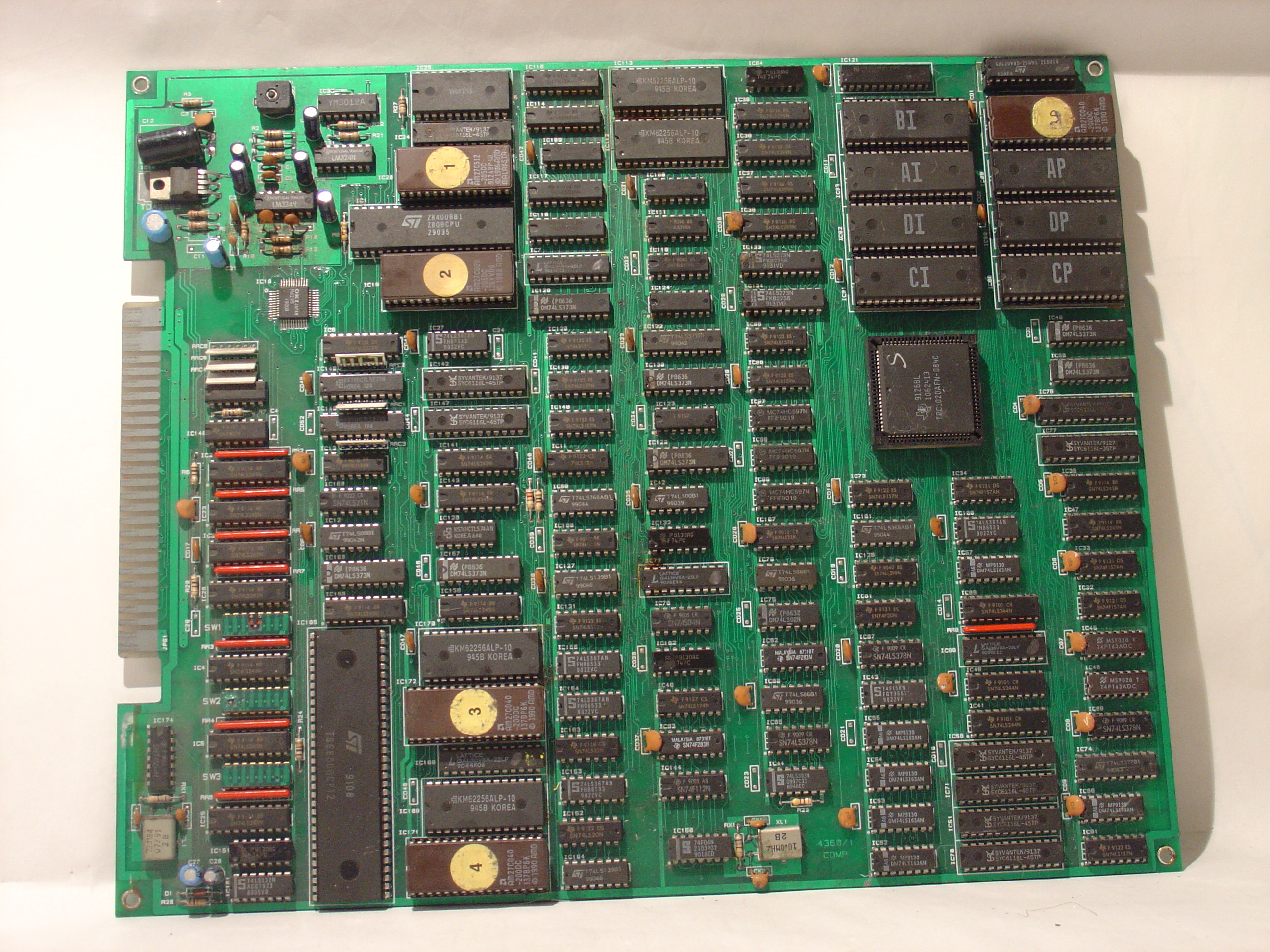 PCB component side