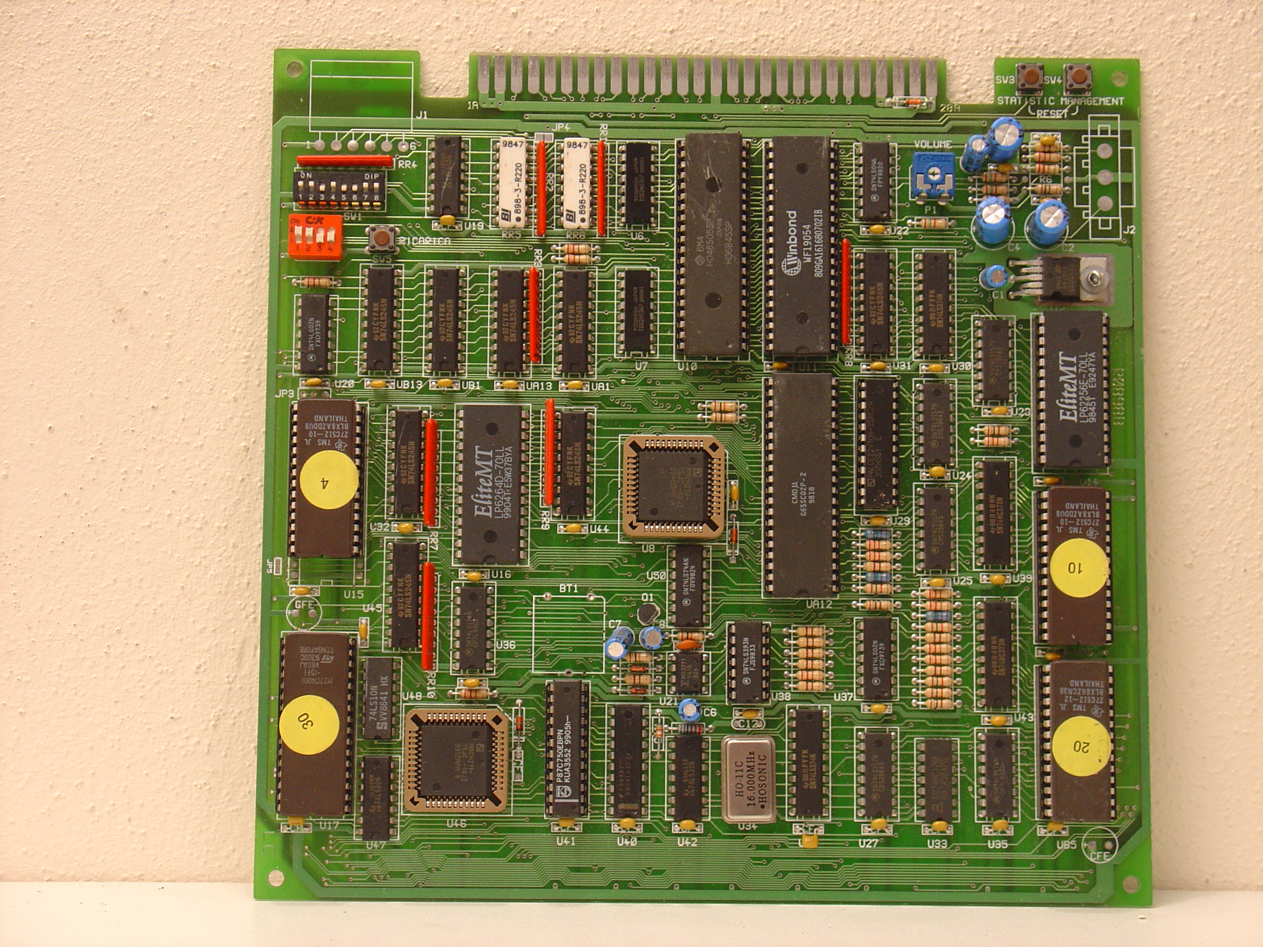 PCB component side