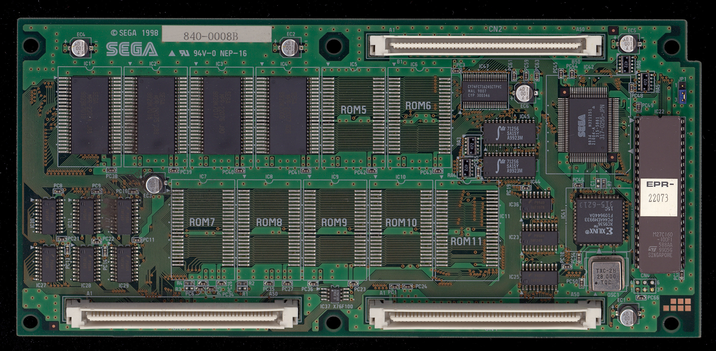 PCB component side