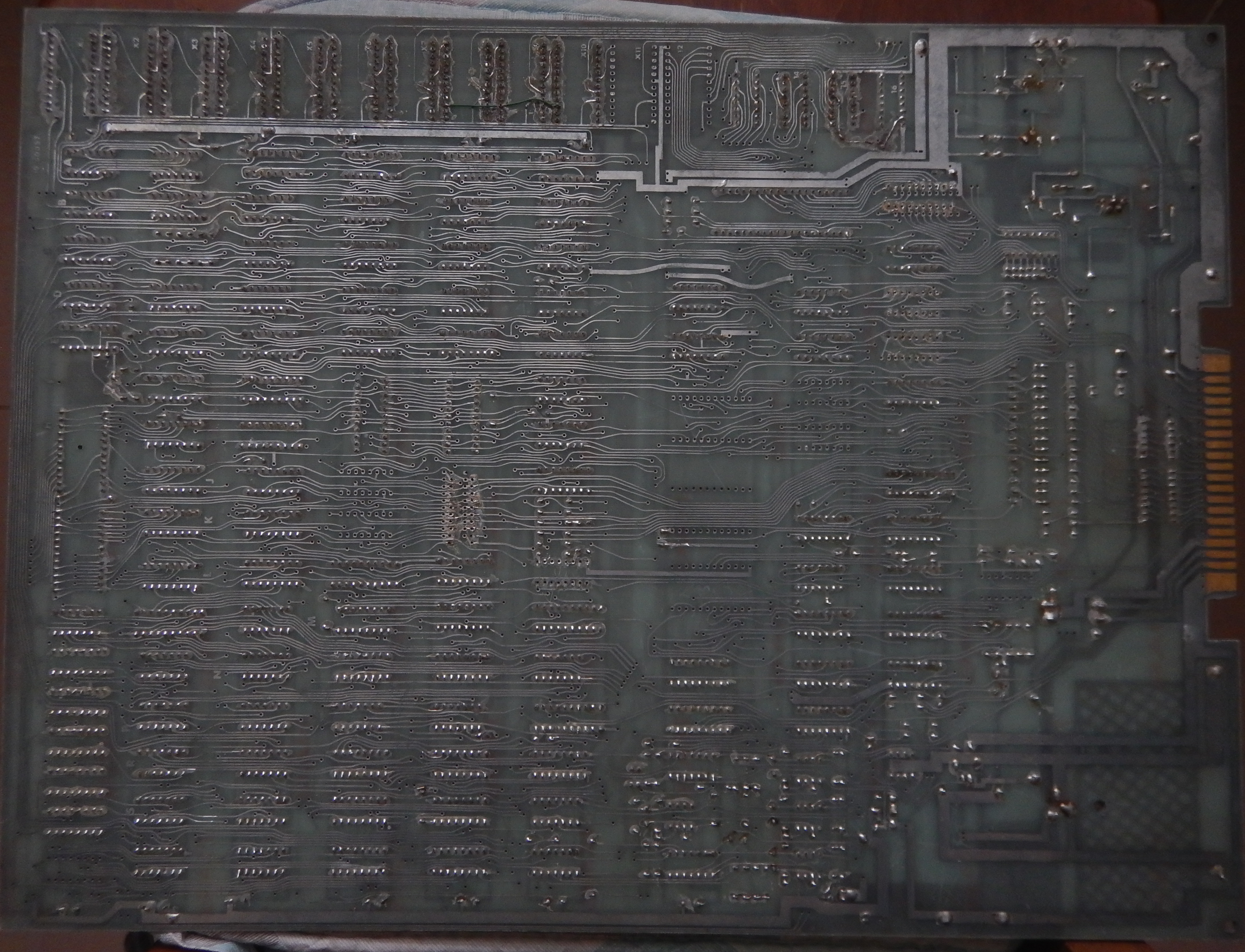 PCB solder side