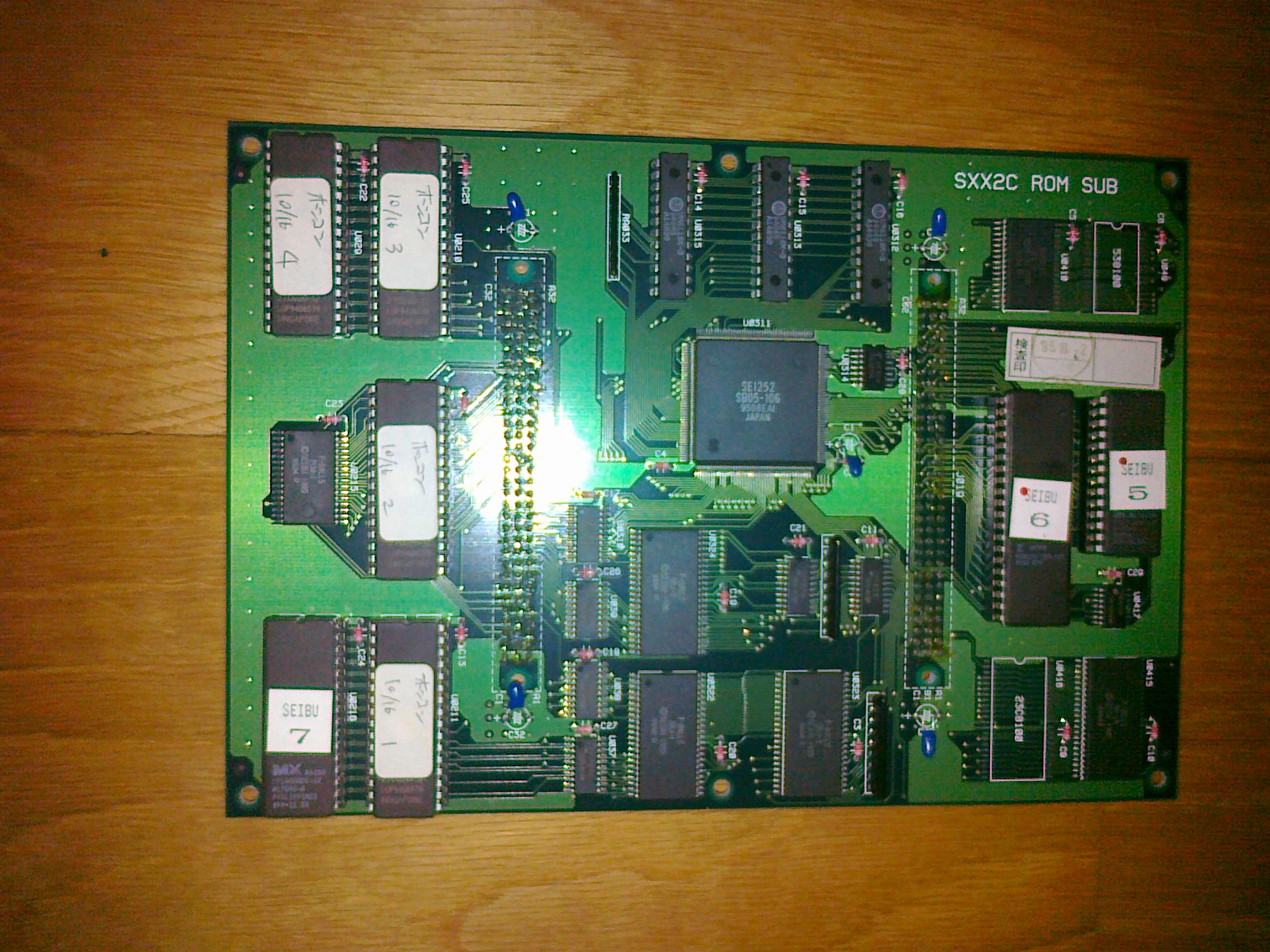 PCB component side