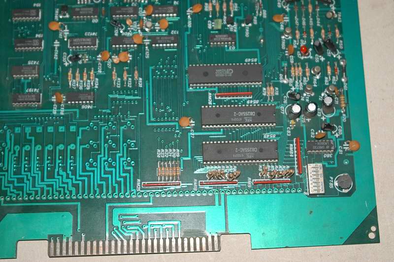 PCB component side sound detail