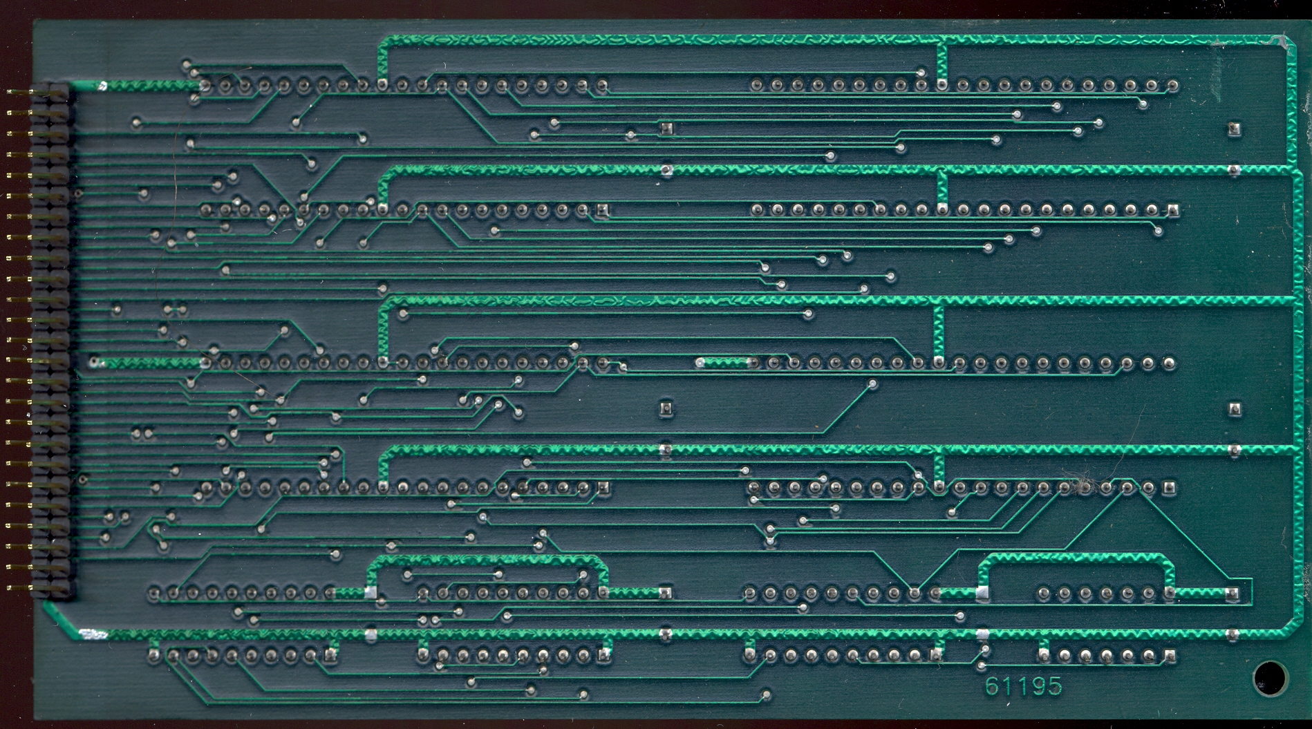 ROMs PCB solder side