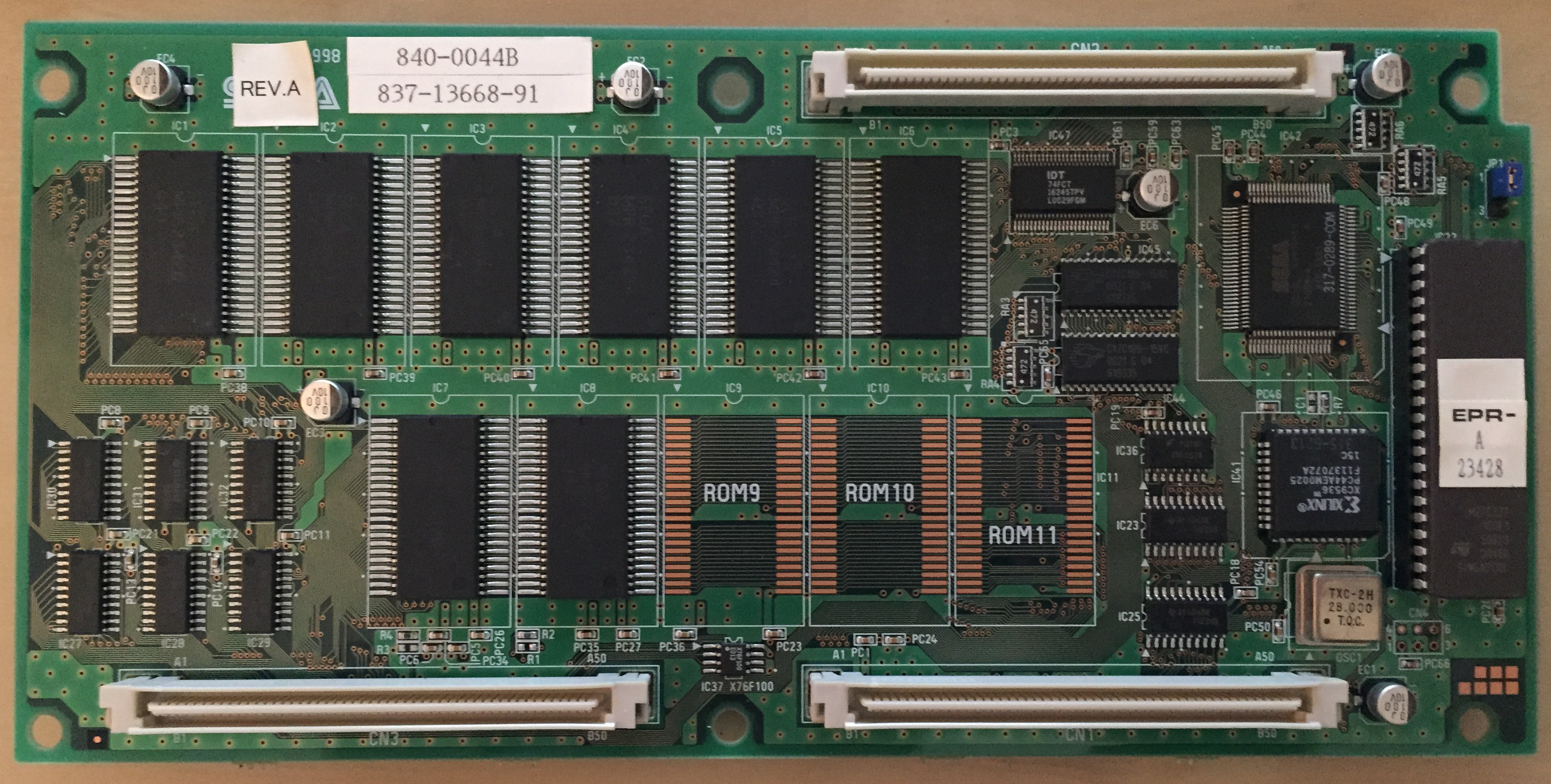 PCB component side