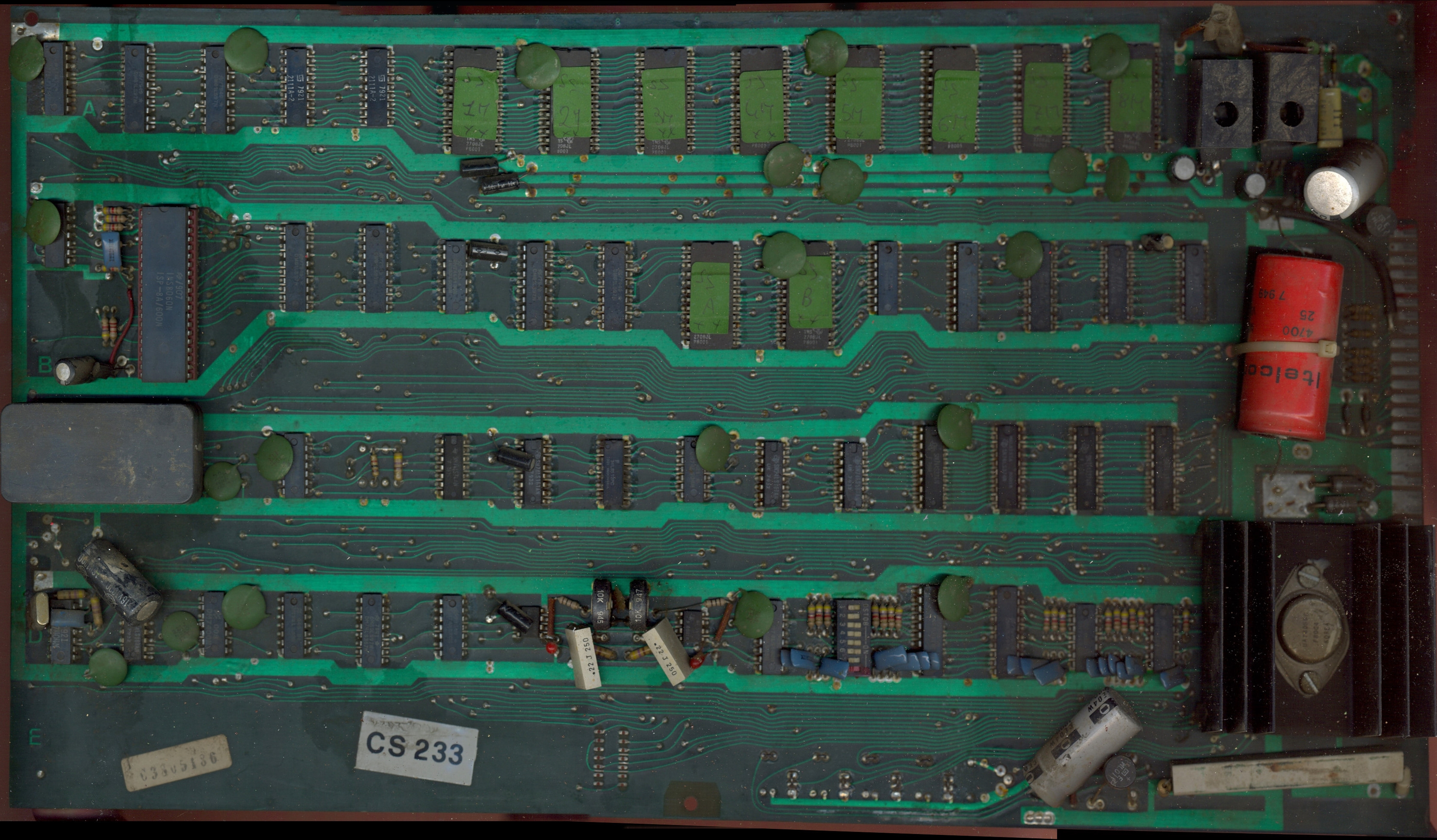 CS233 PCB component side
