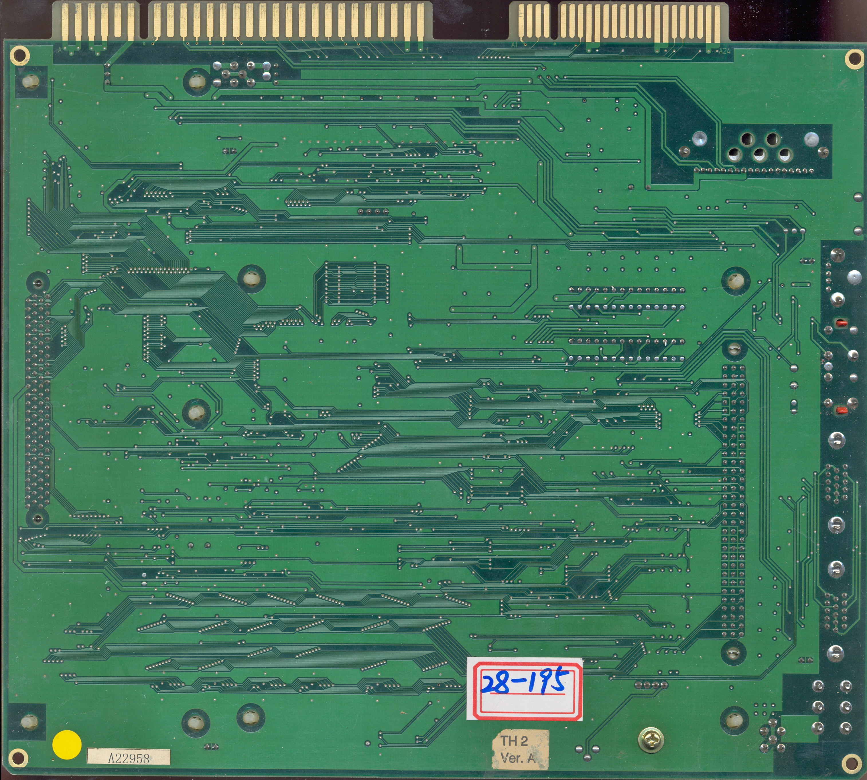 main PCB solder side