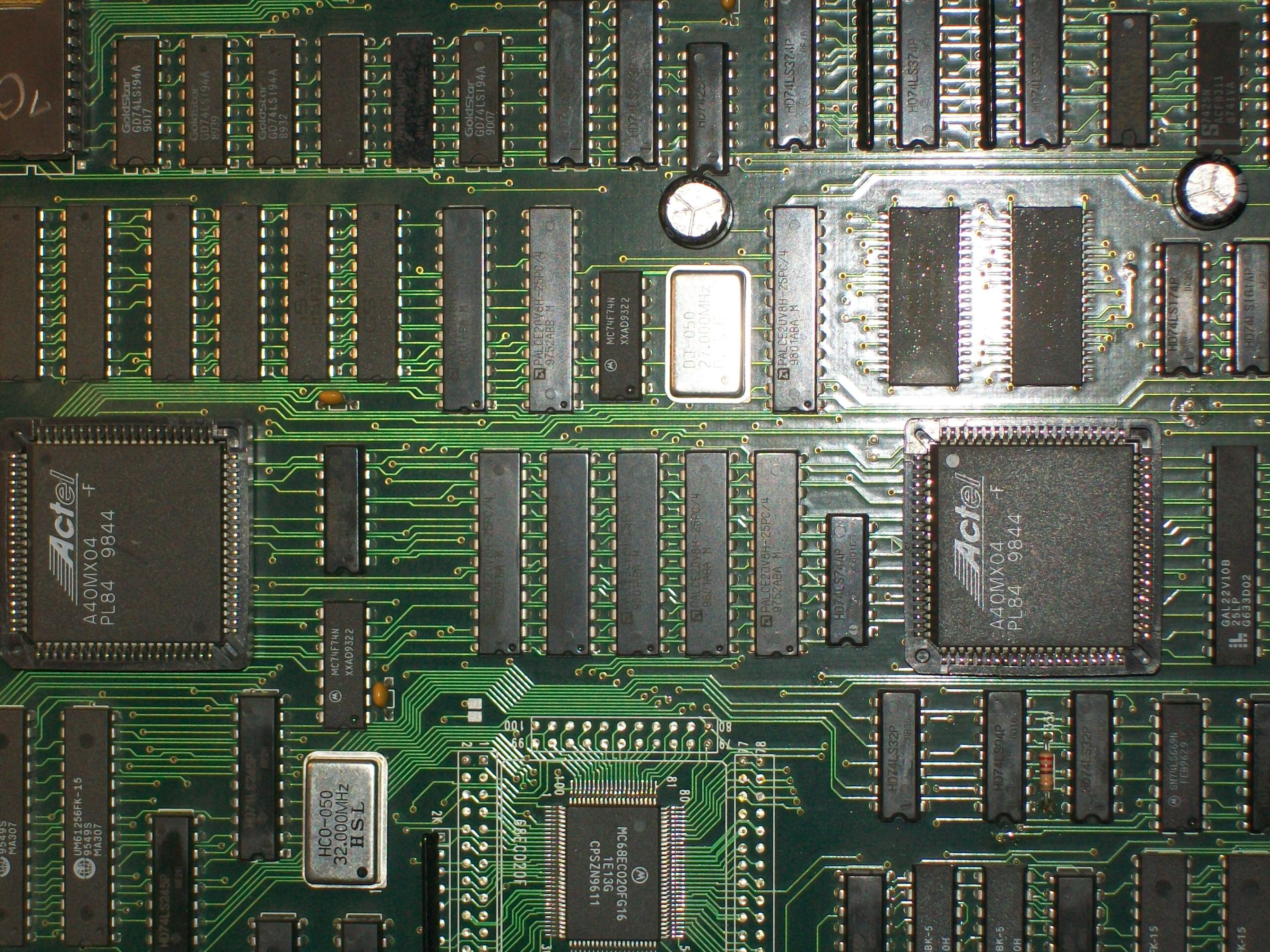 PCB component side detail 1