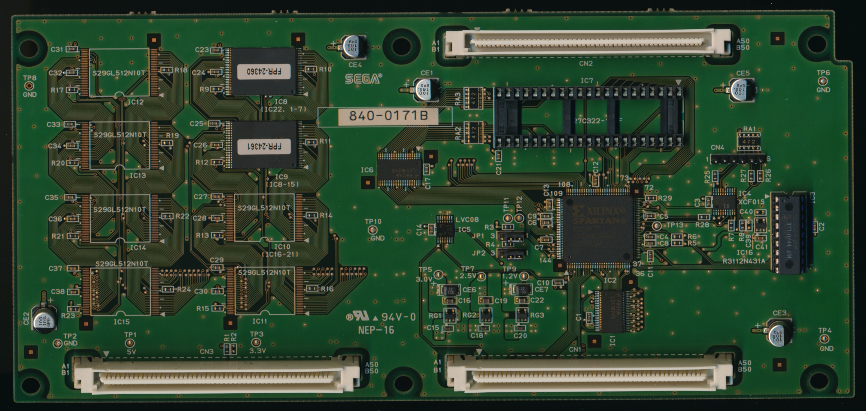PCB component side