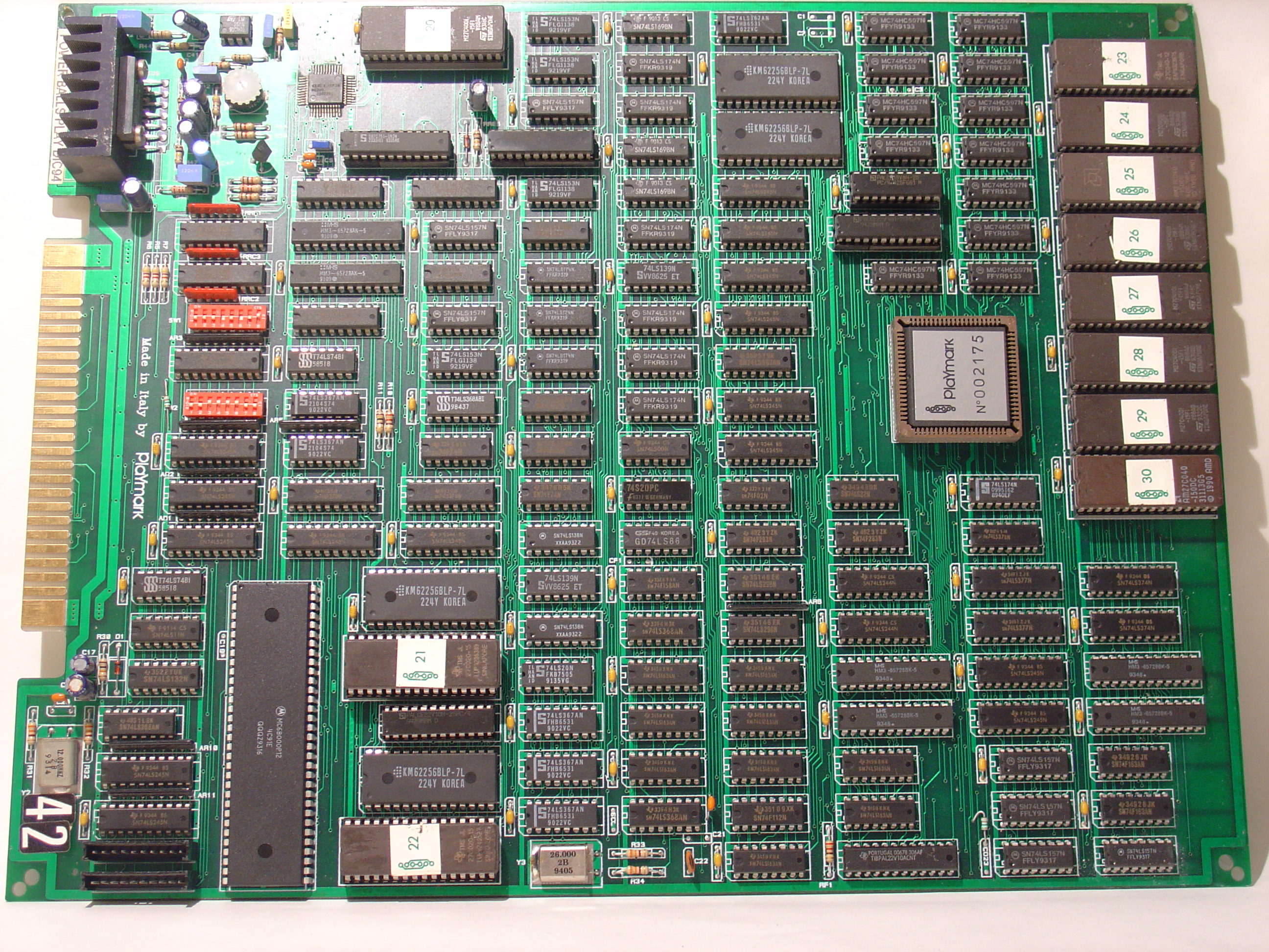 PCB component side