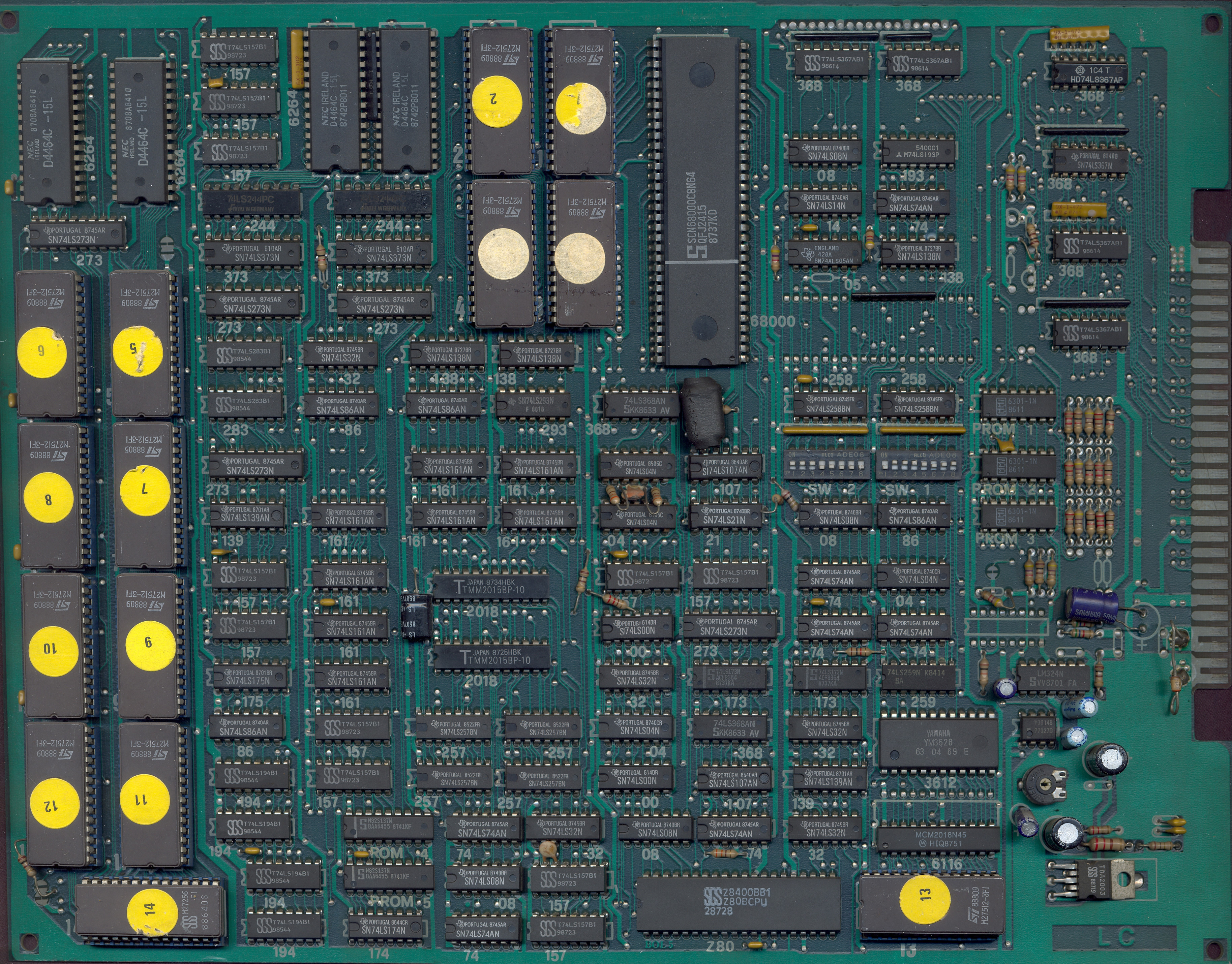 1647 PCB component side
