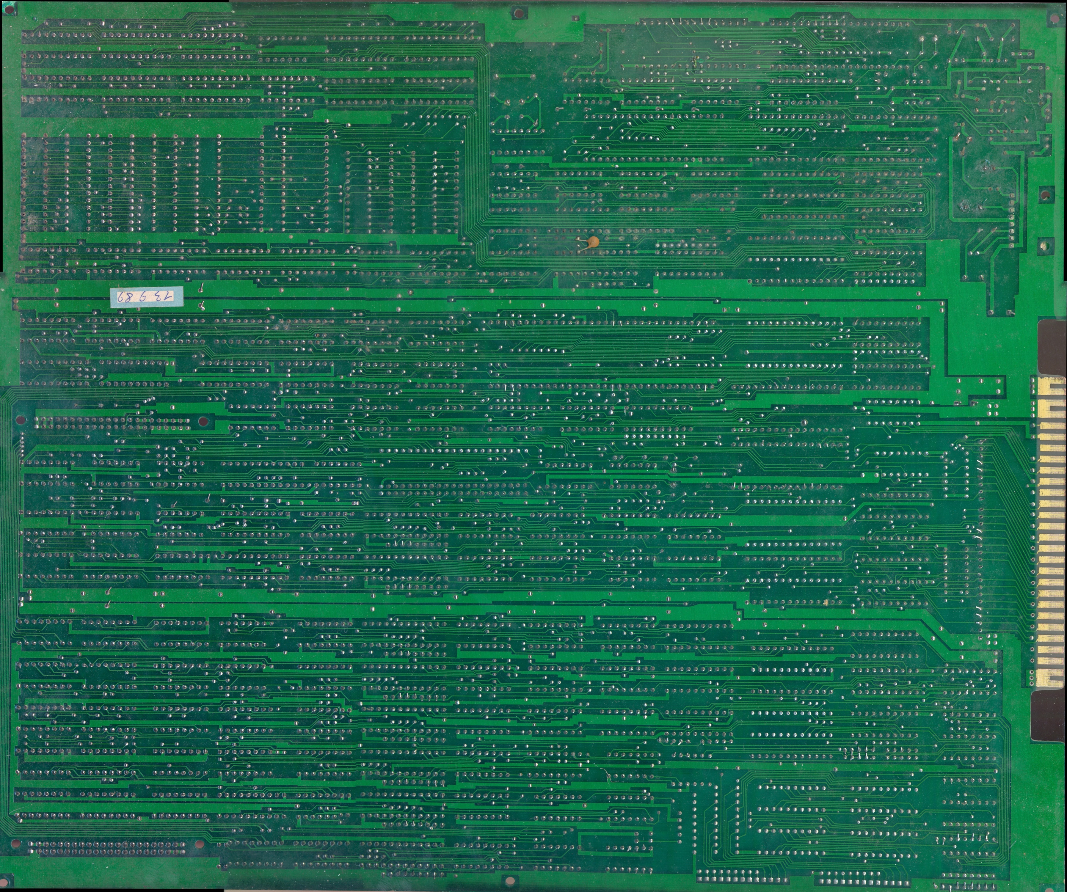 2nd main PCB solder side