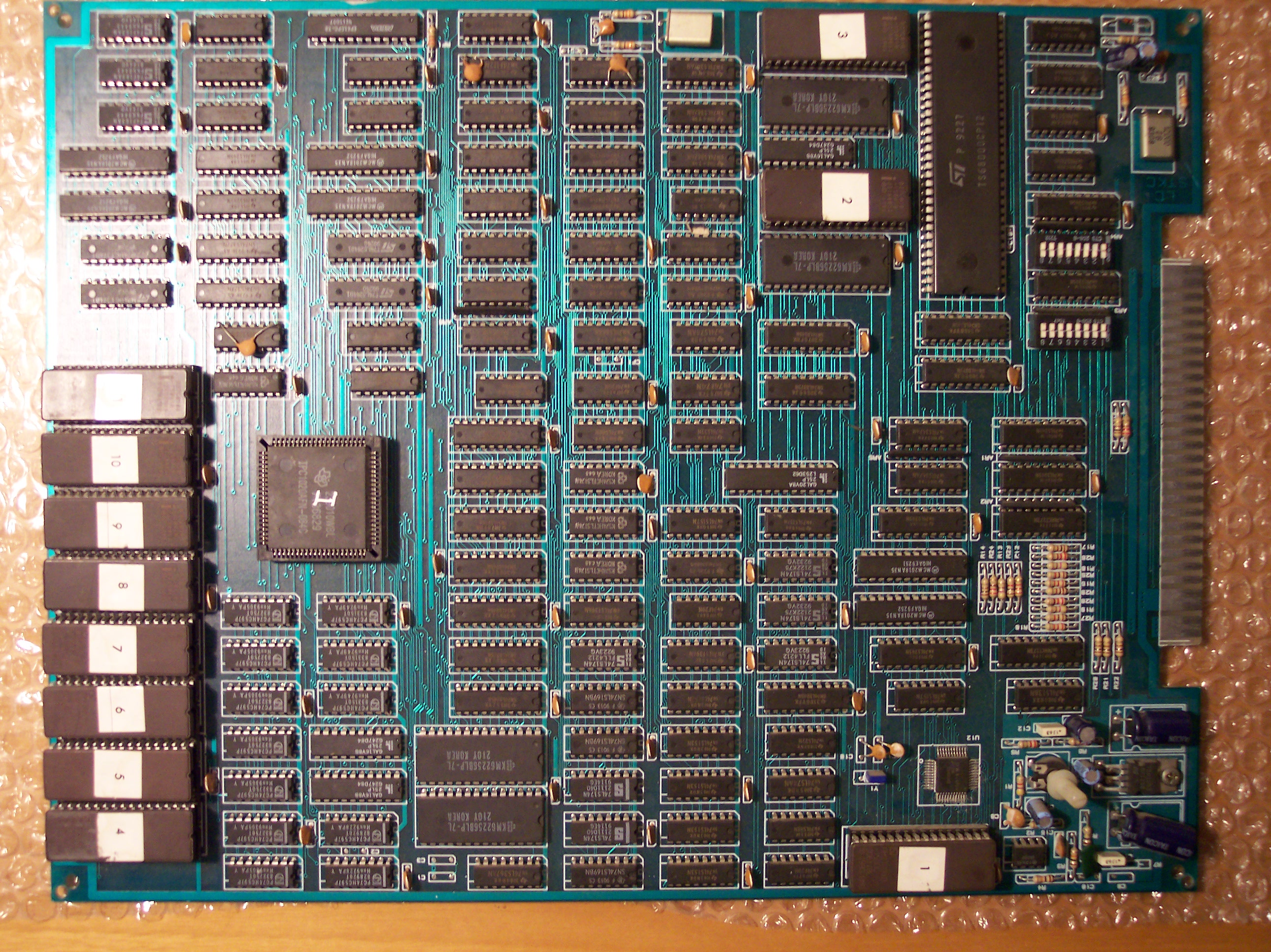 PCB component side