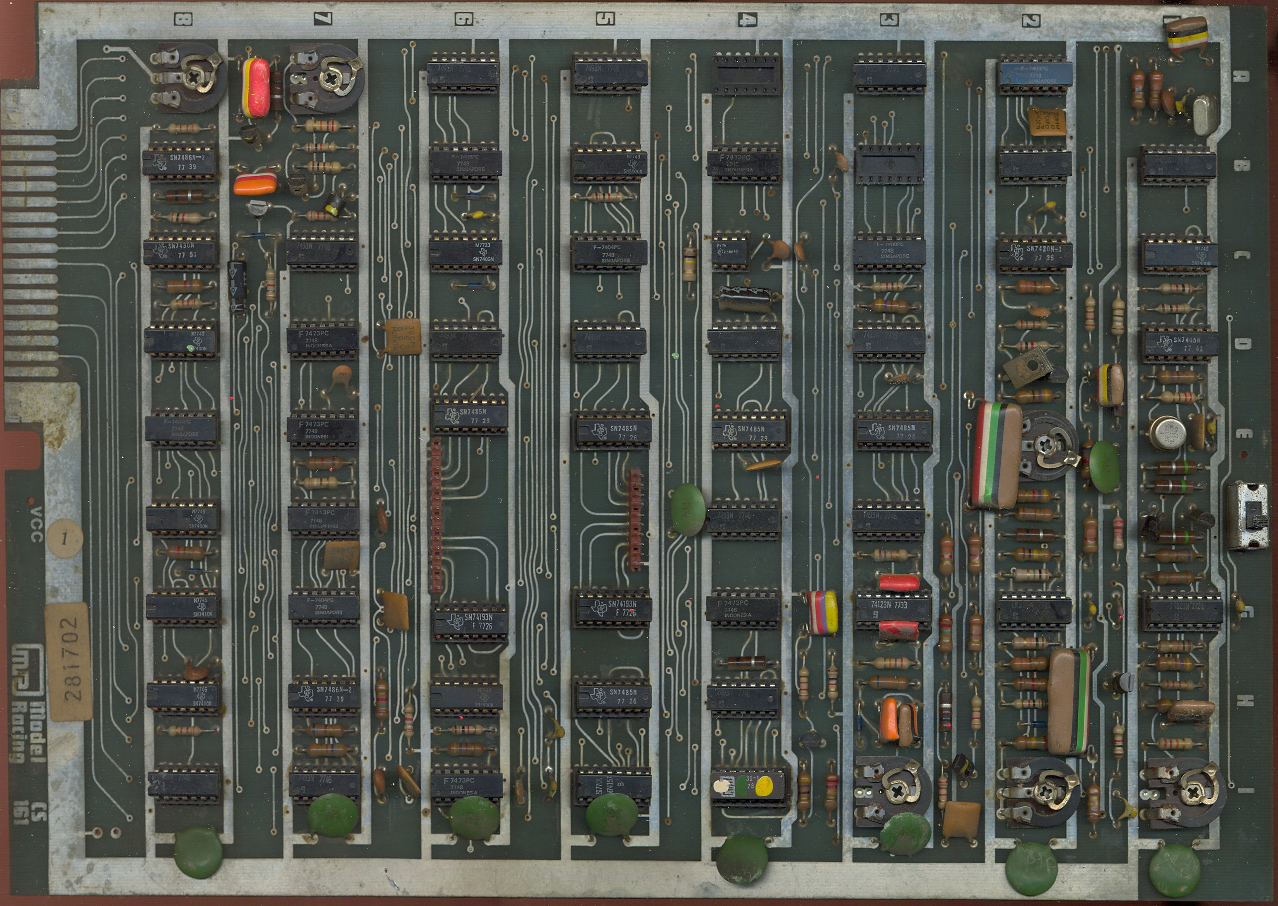 CS161 PCB component side