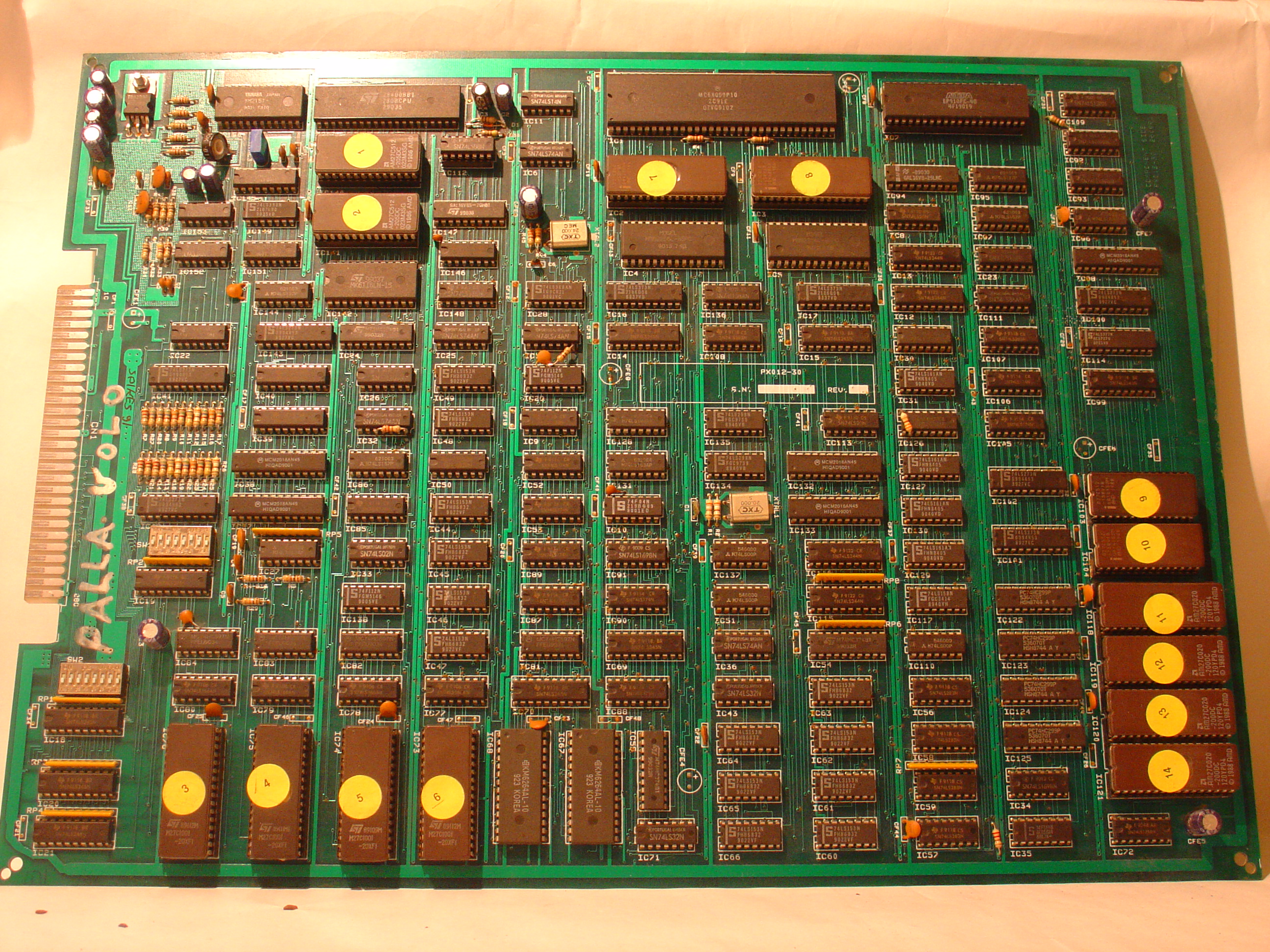 PCB component side