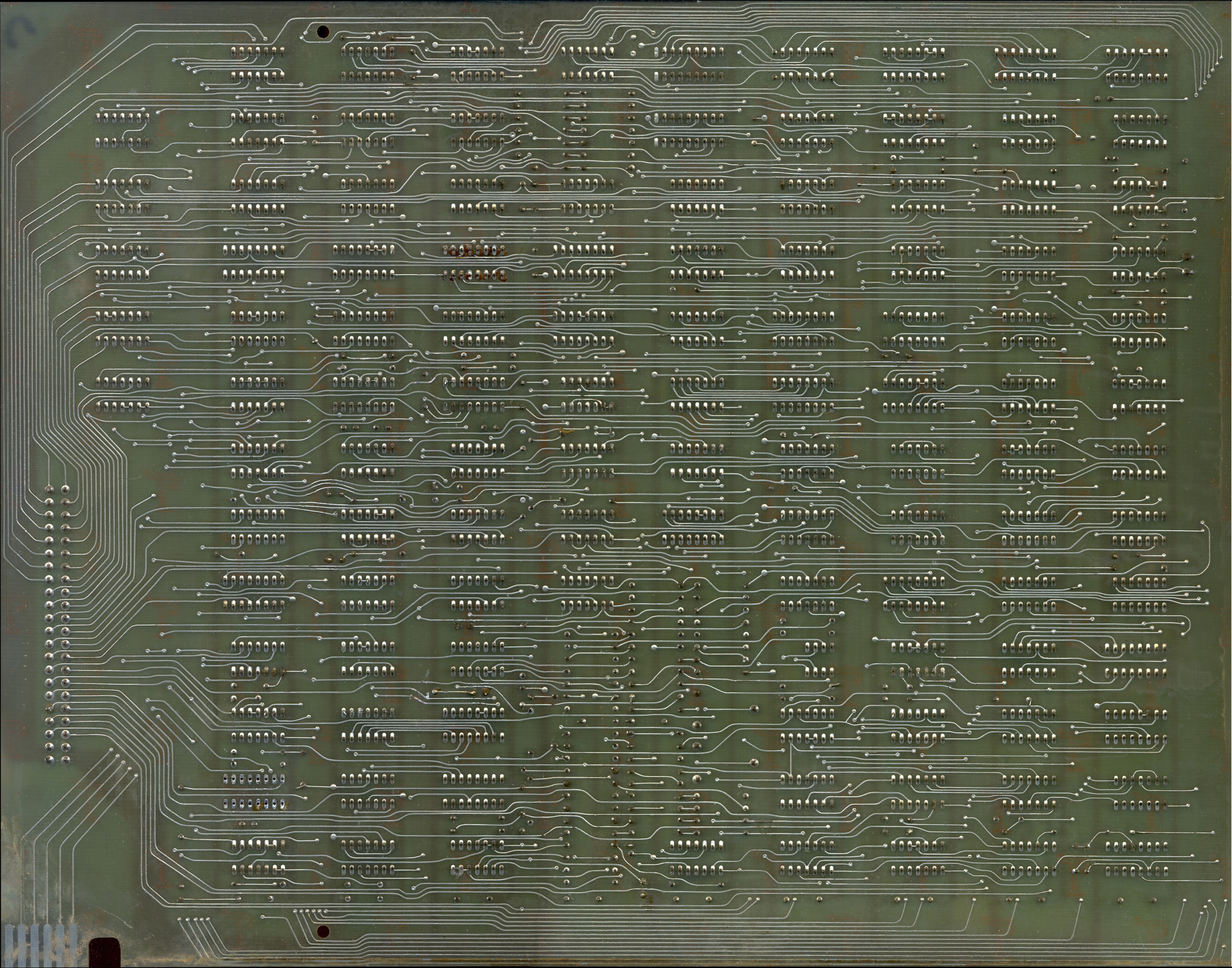 main PCB solder side