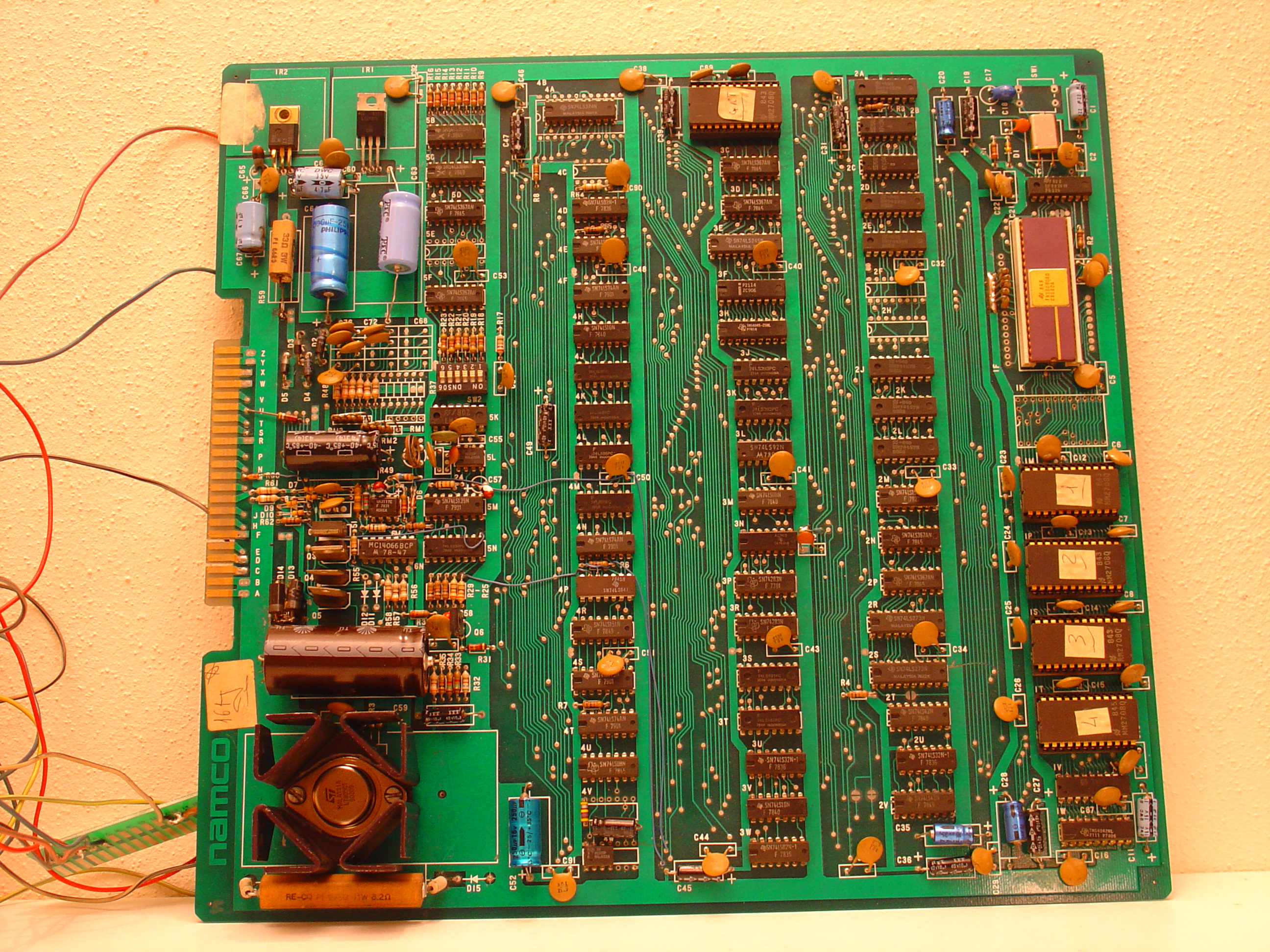 PCB component side