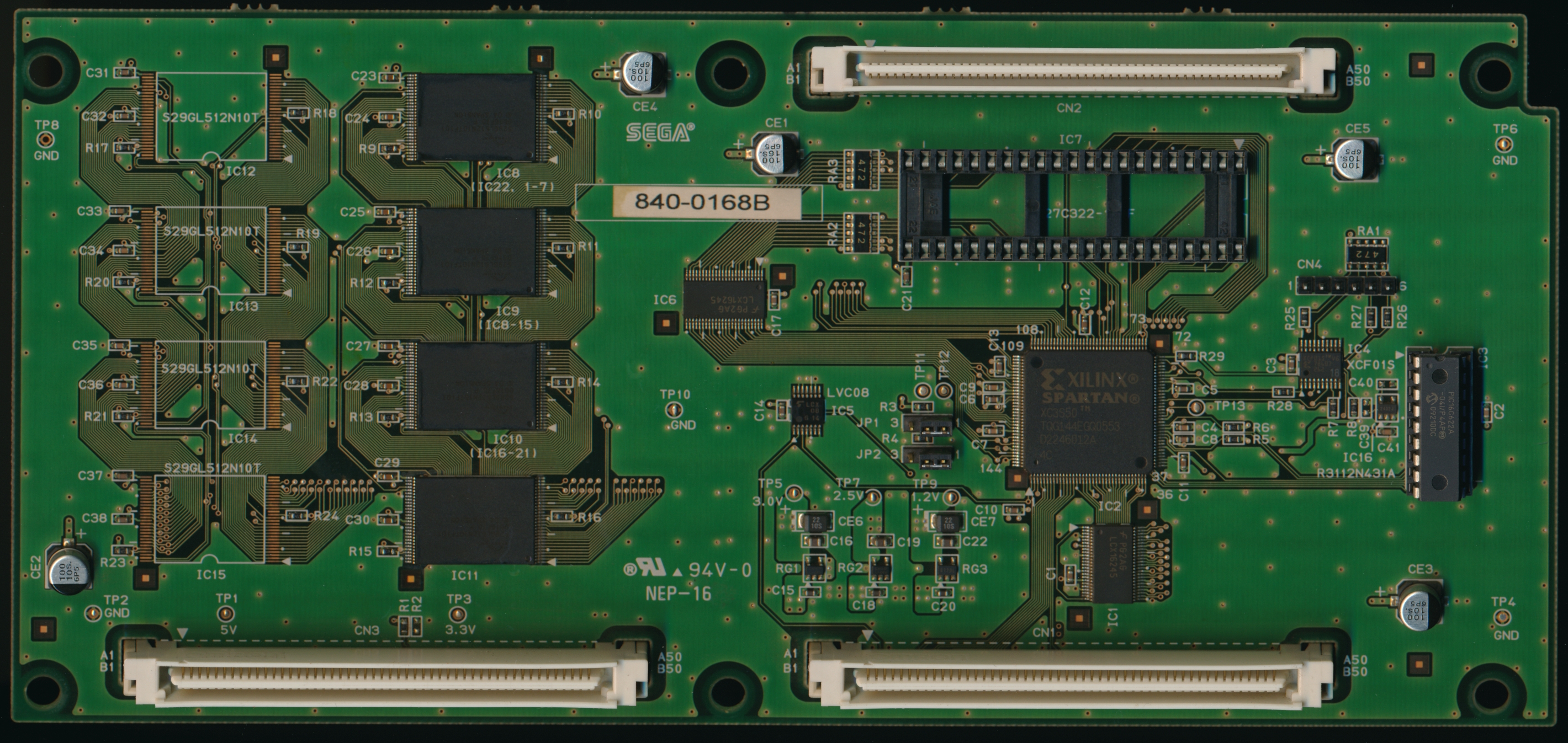 PCB component side