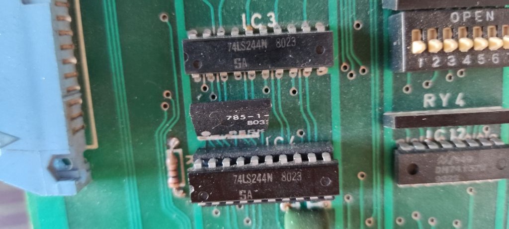 main PCB component side detail 7