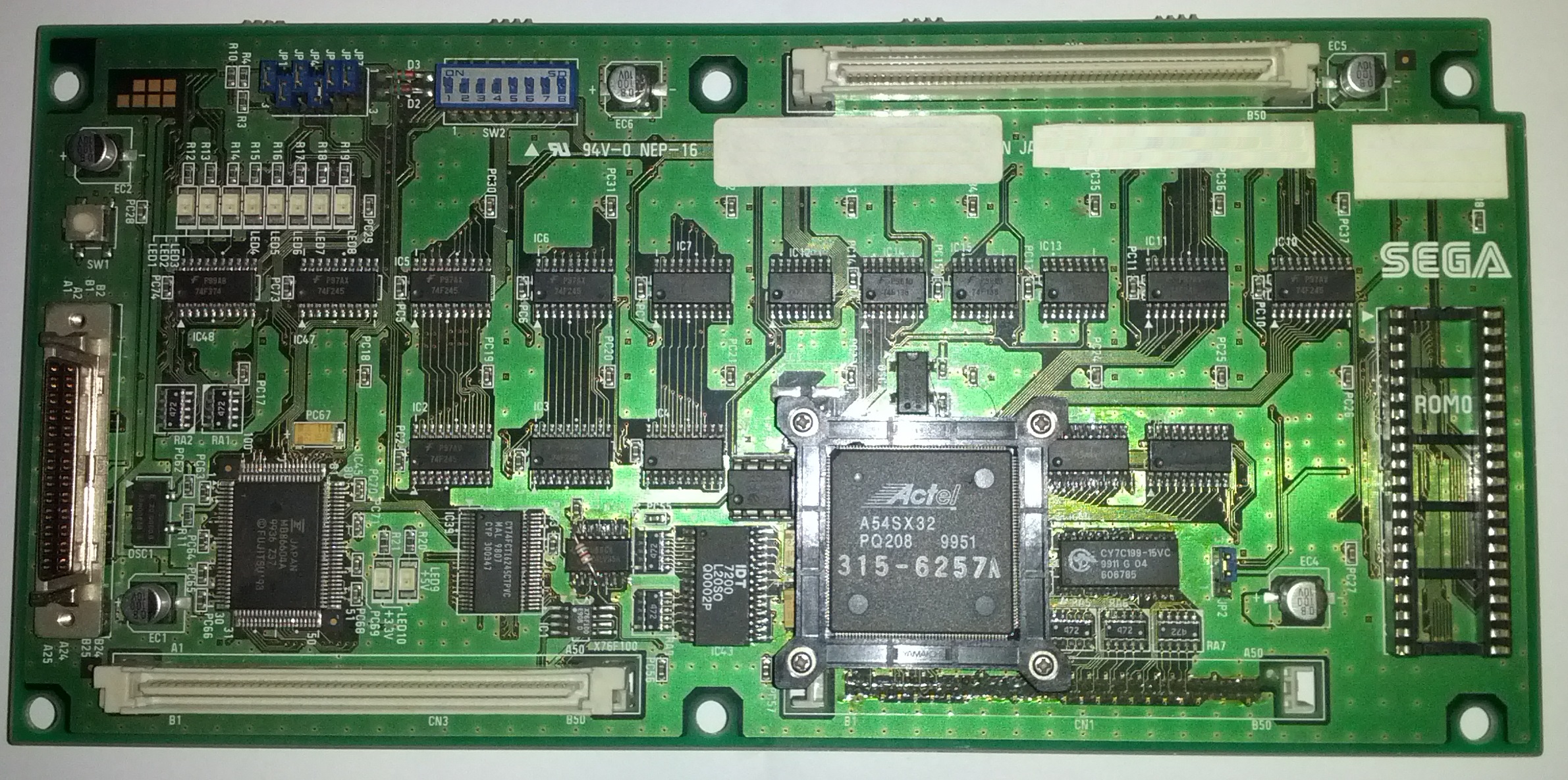 PCB component side