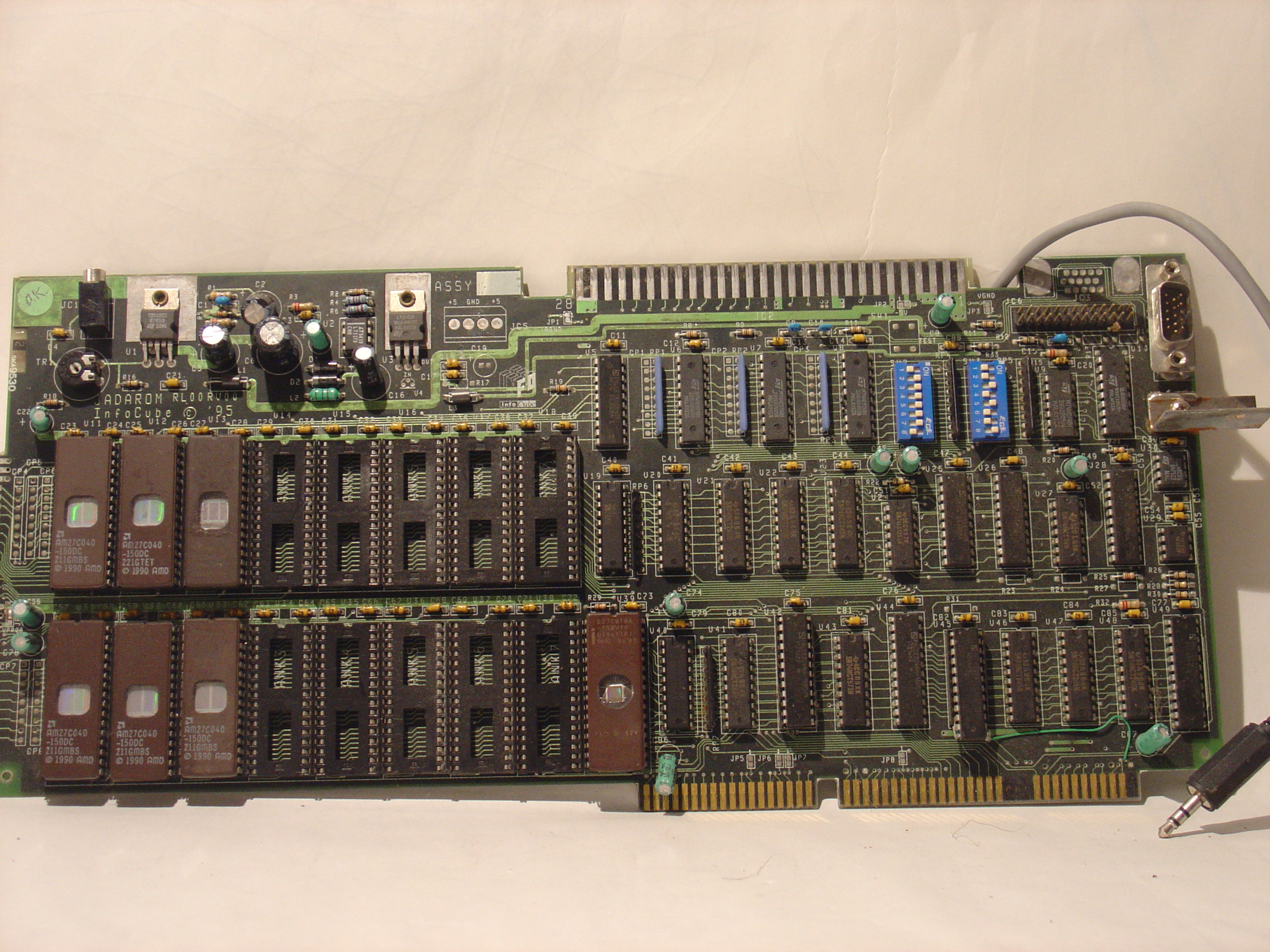 ROMs PCB component side