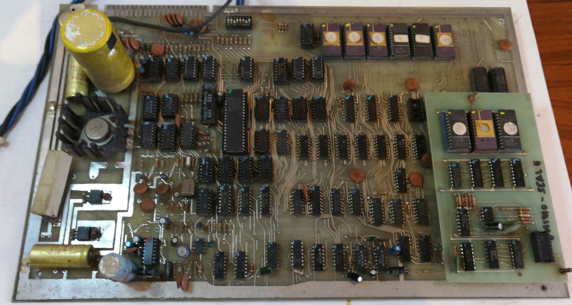 assembled PCBs component side