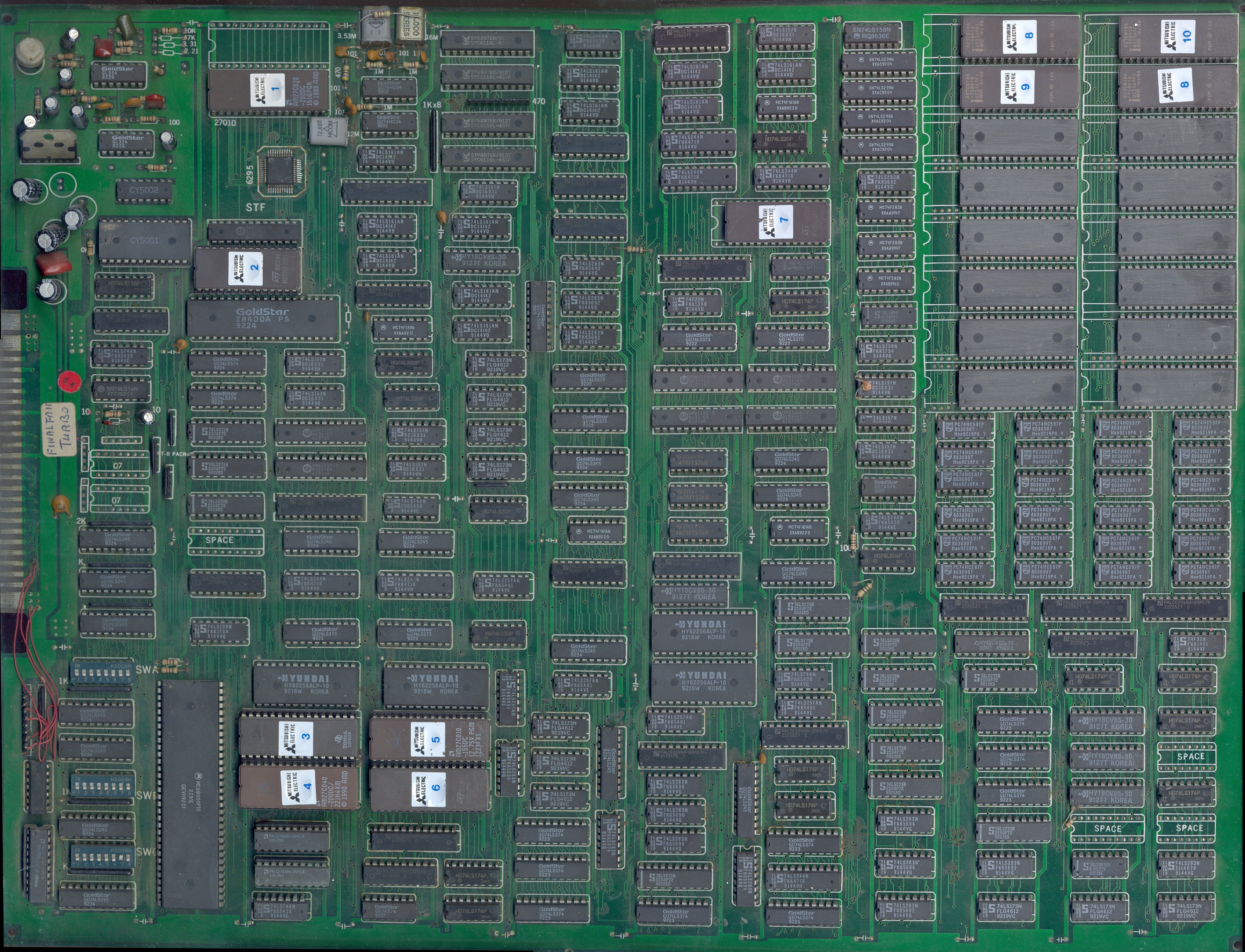 PCB component side