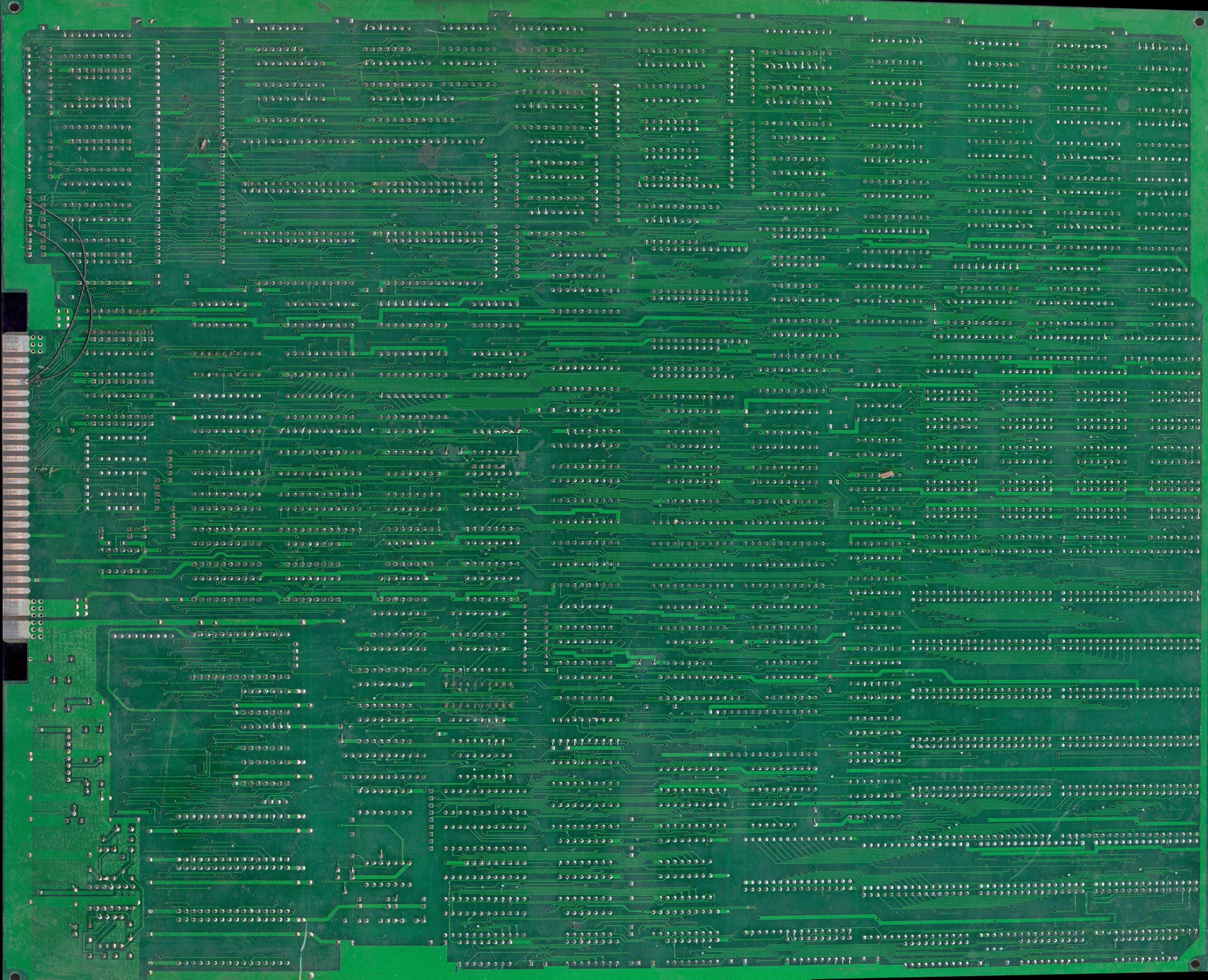 main PCB solder side