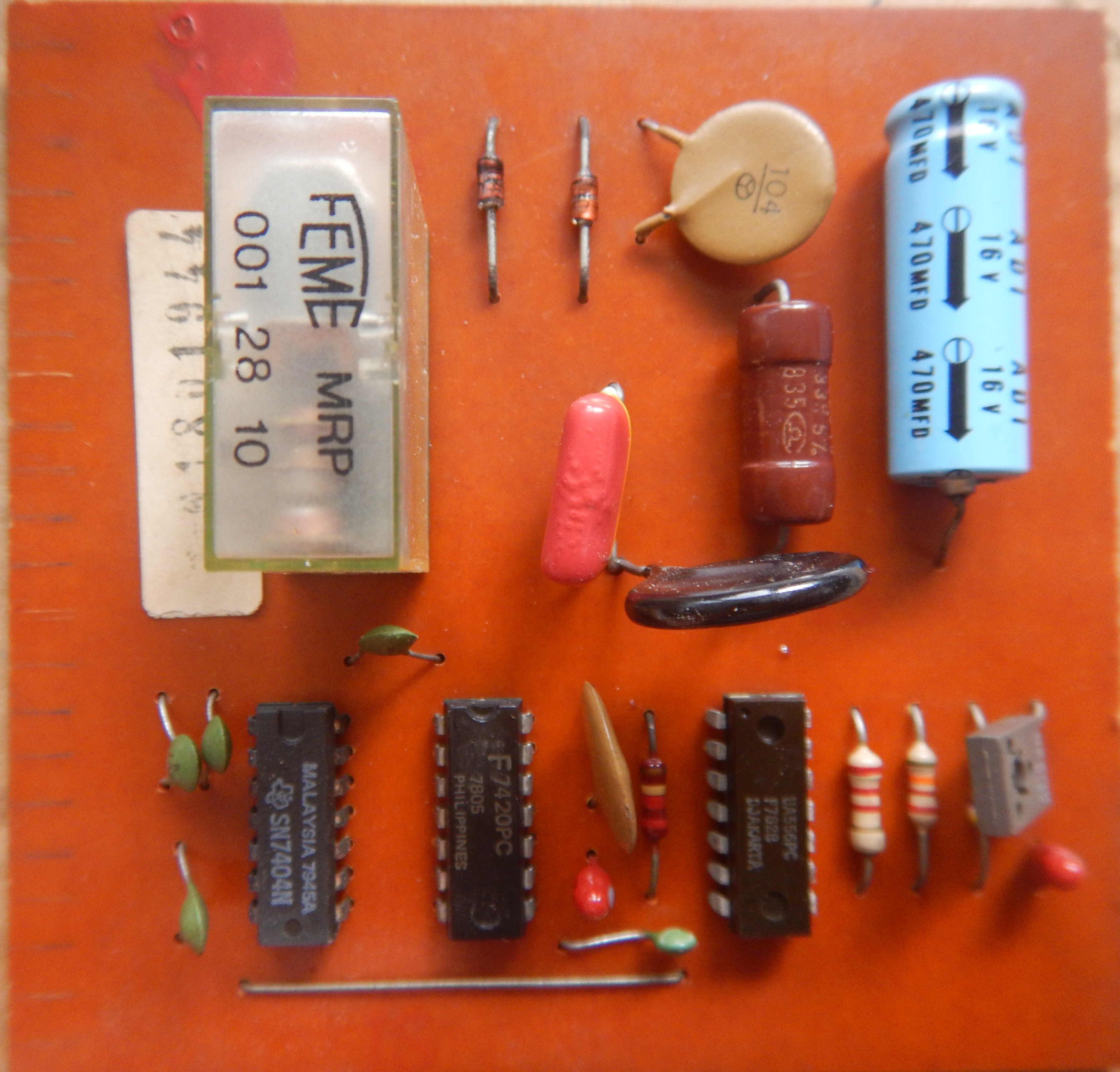 CS231 PCB component side