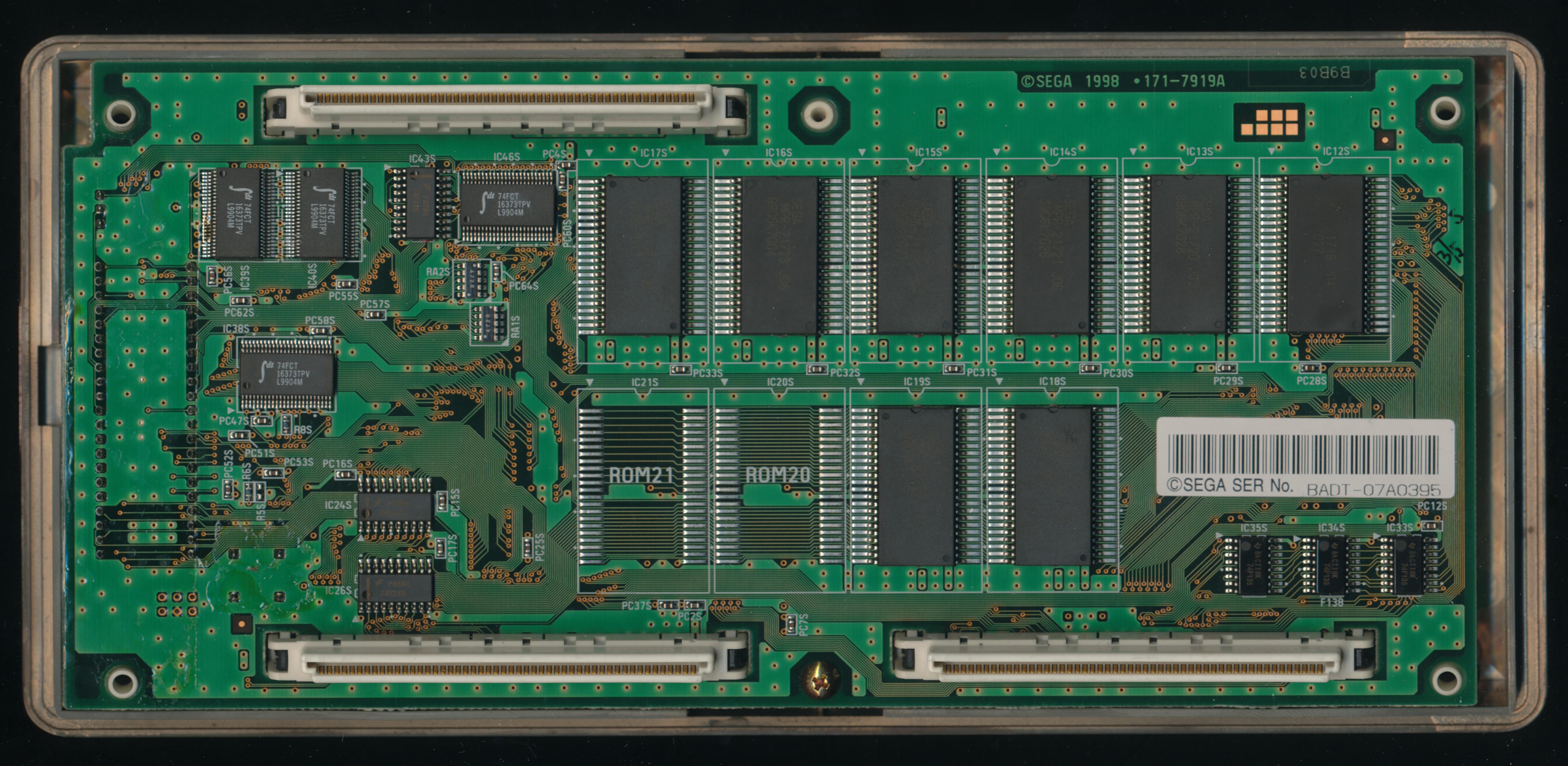 PCB solder side