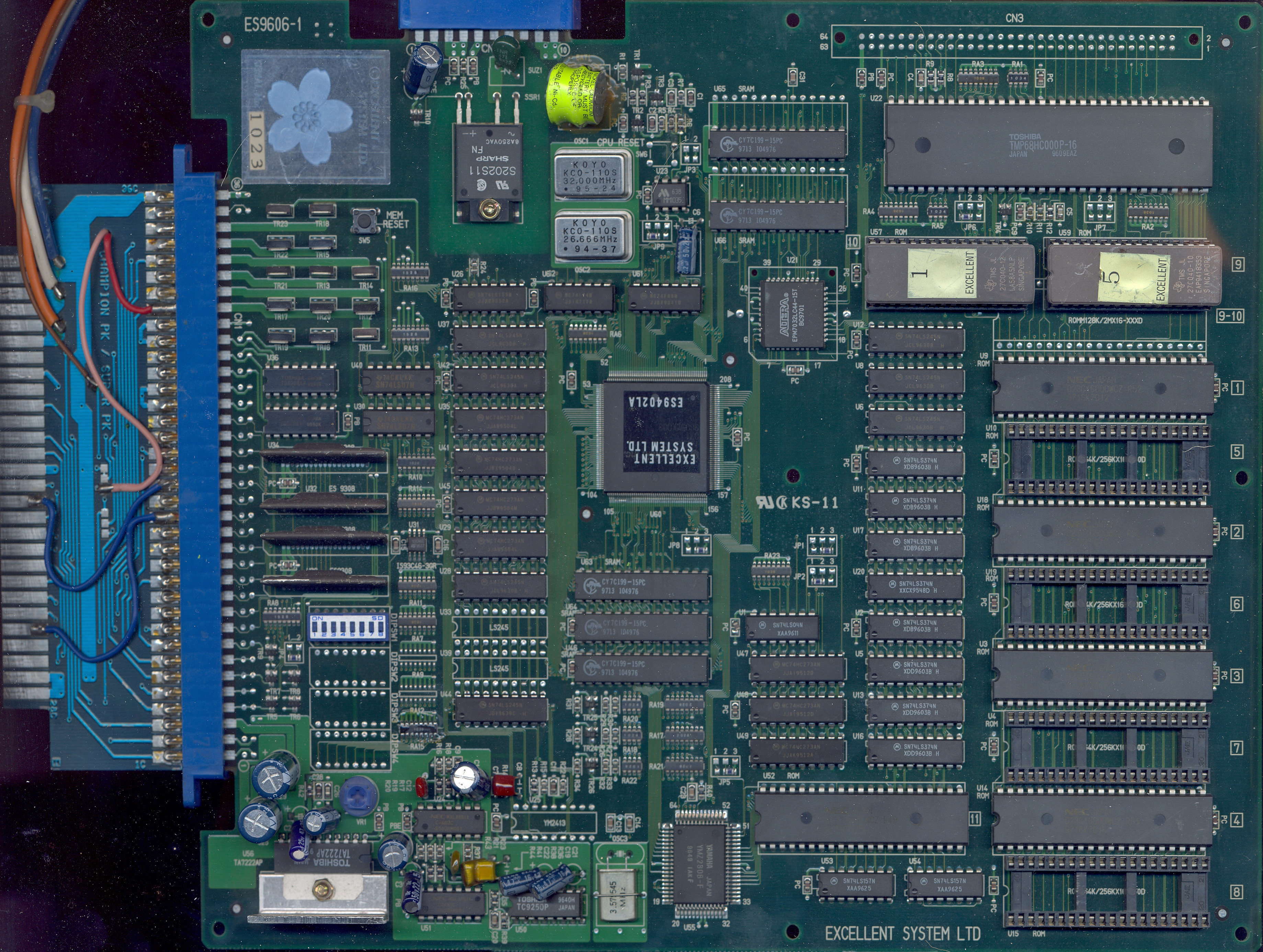 PCB component side