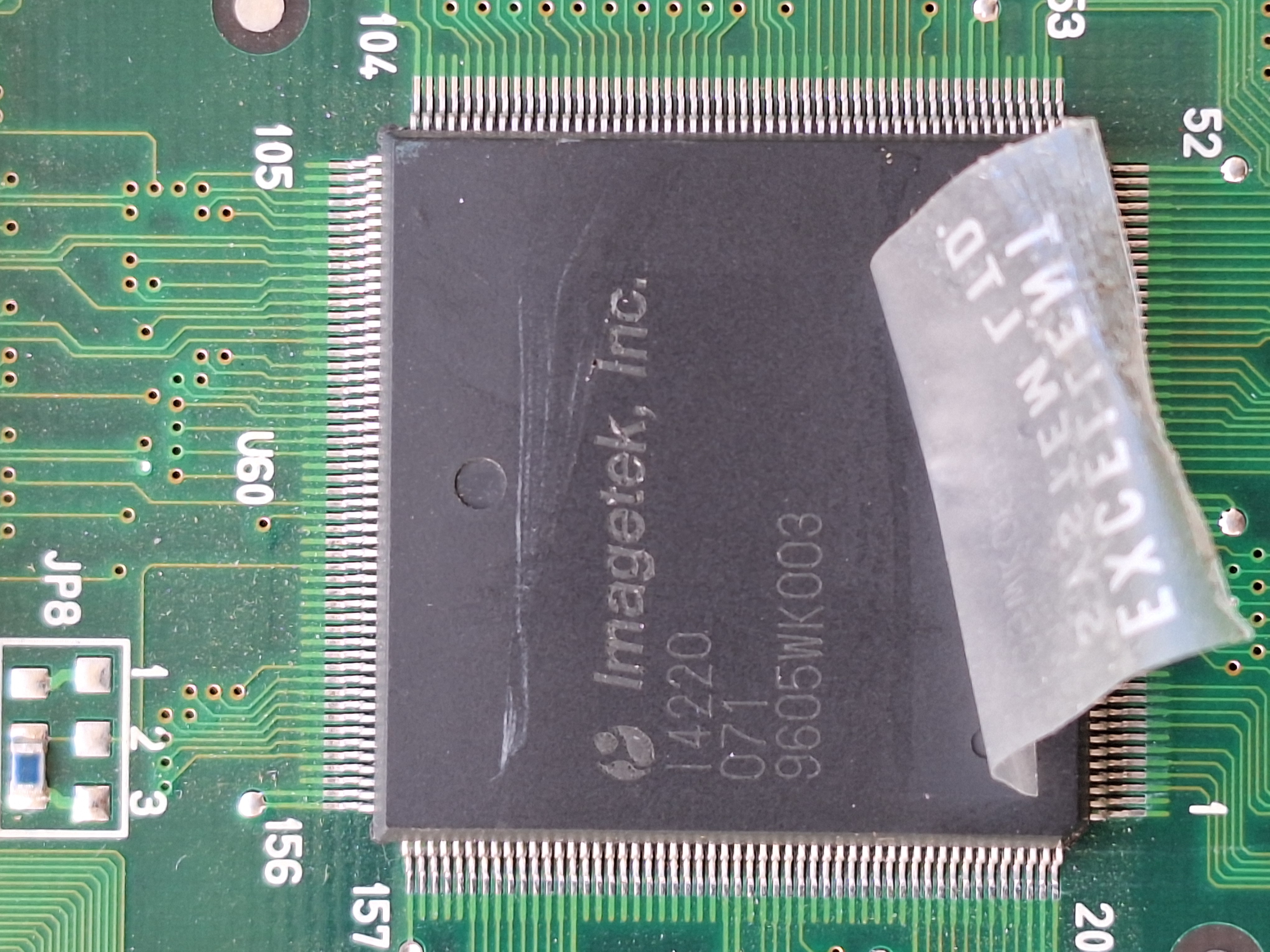 PCB component side detail 2