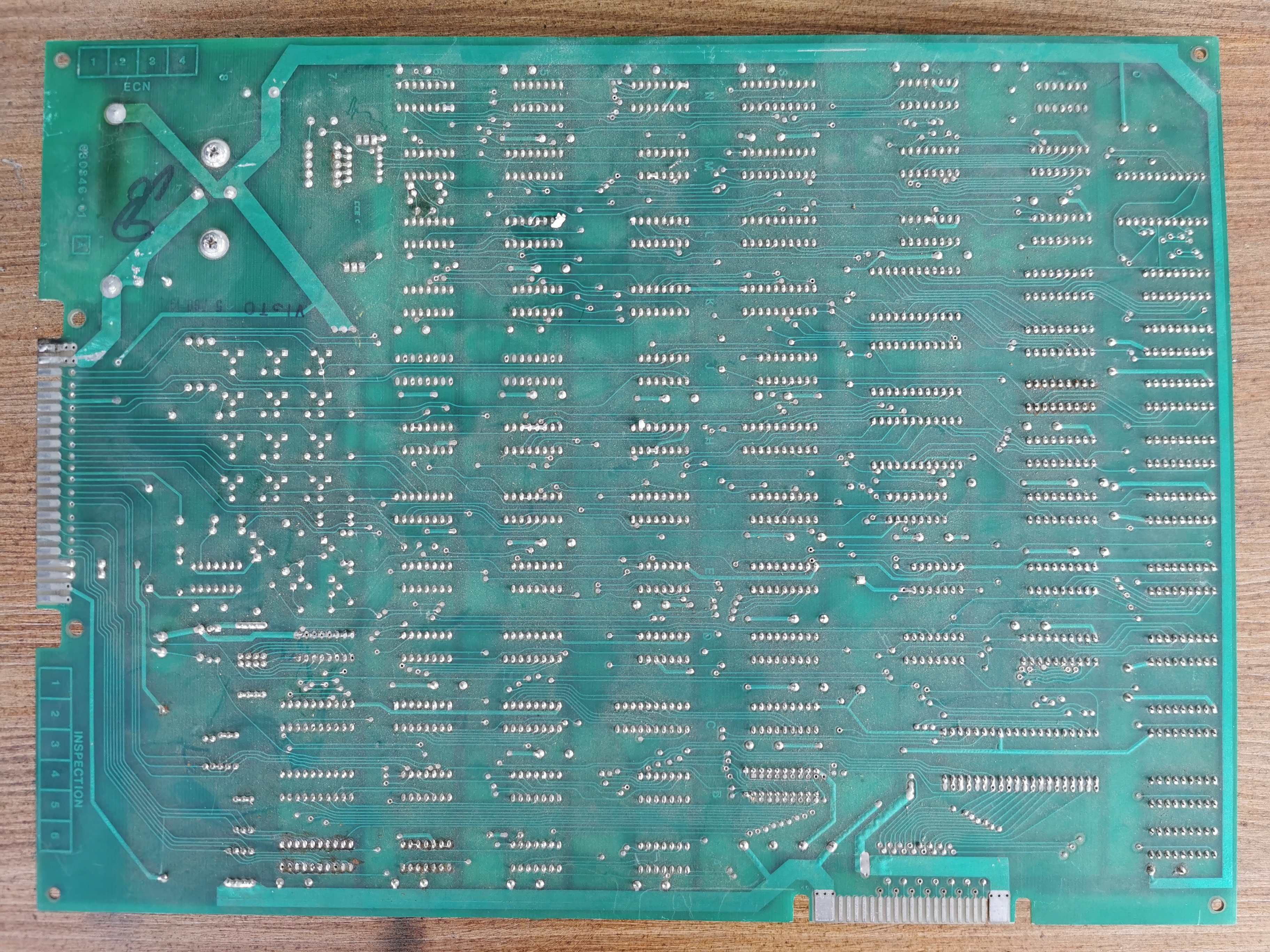 PCB solder side