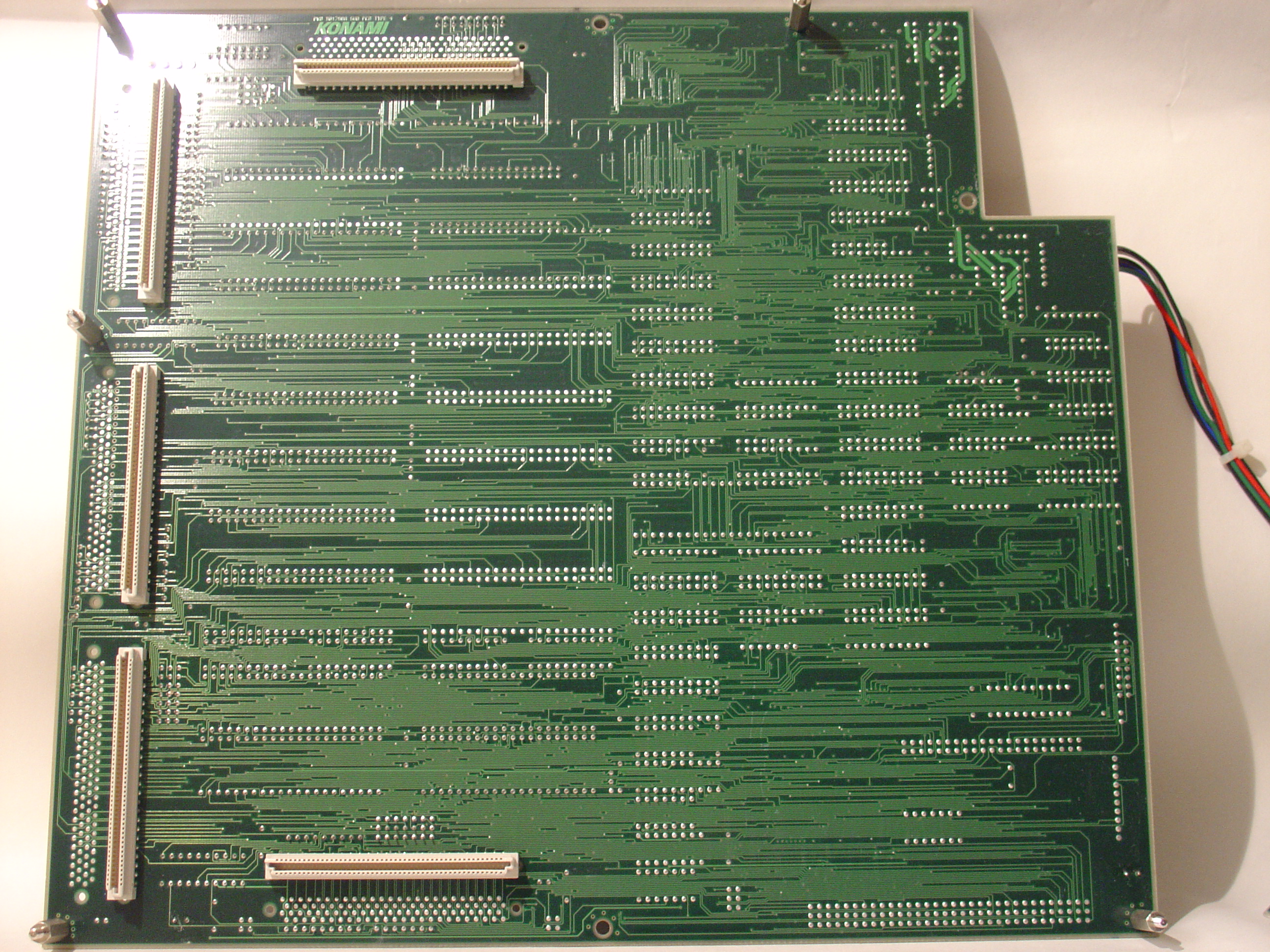 game PCB solder side